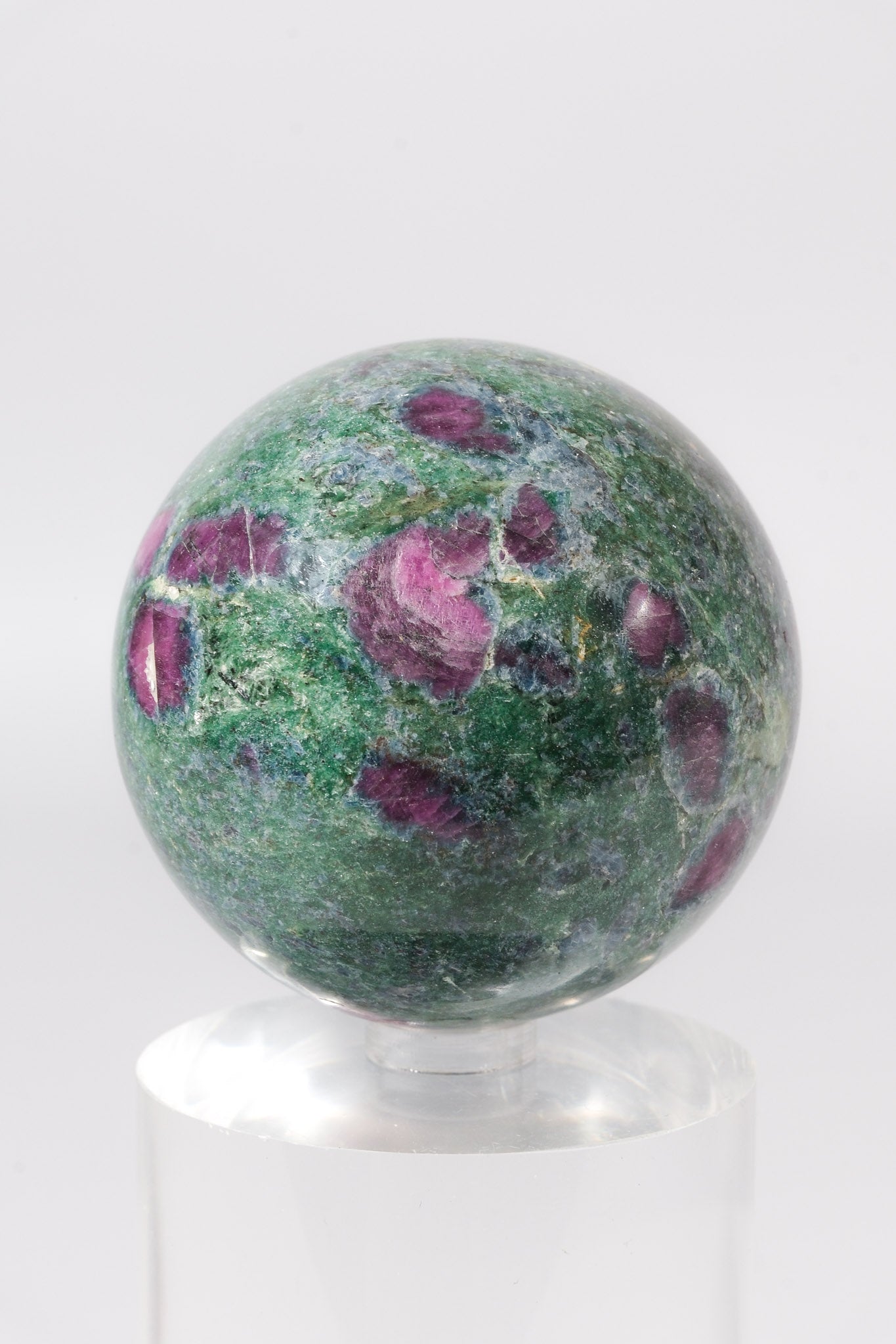 Ruby Fuchsite Sphere