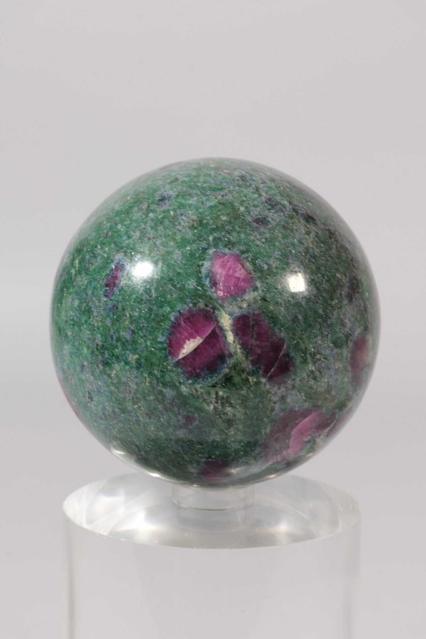 Ruby Fuchsite Sphere