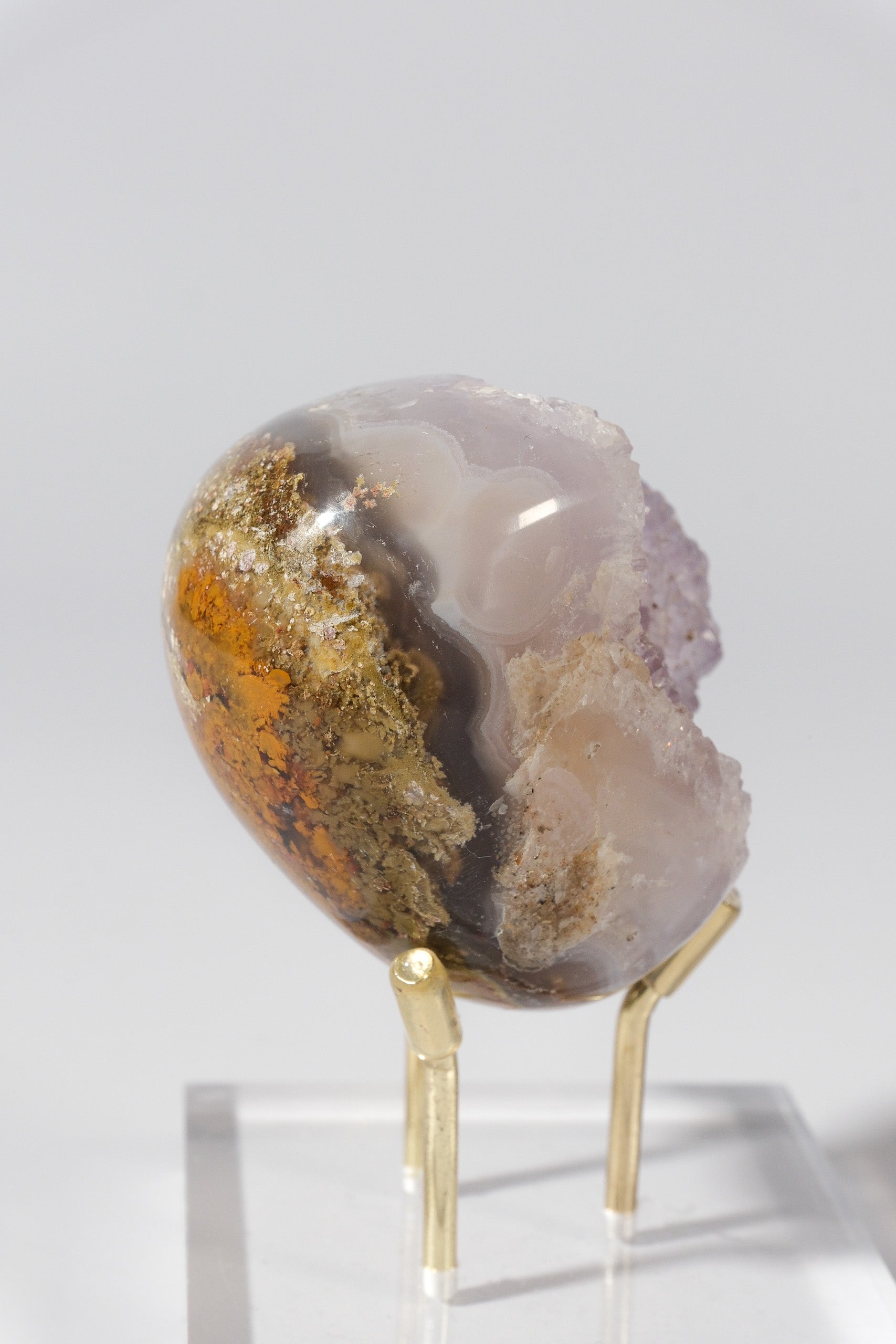 Scenic Moss Agate Raw