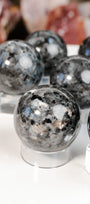 Flashy Larvikite Sphere