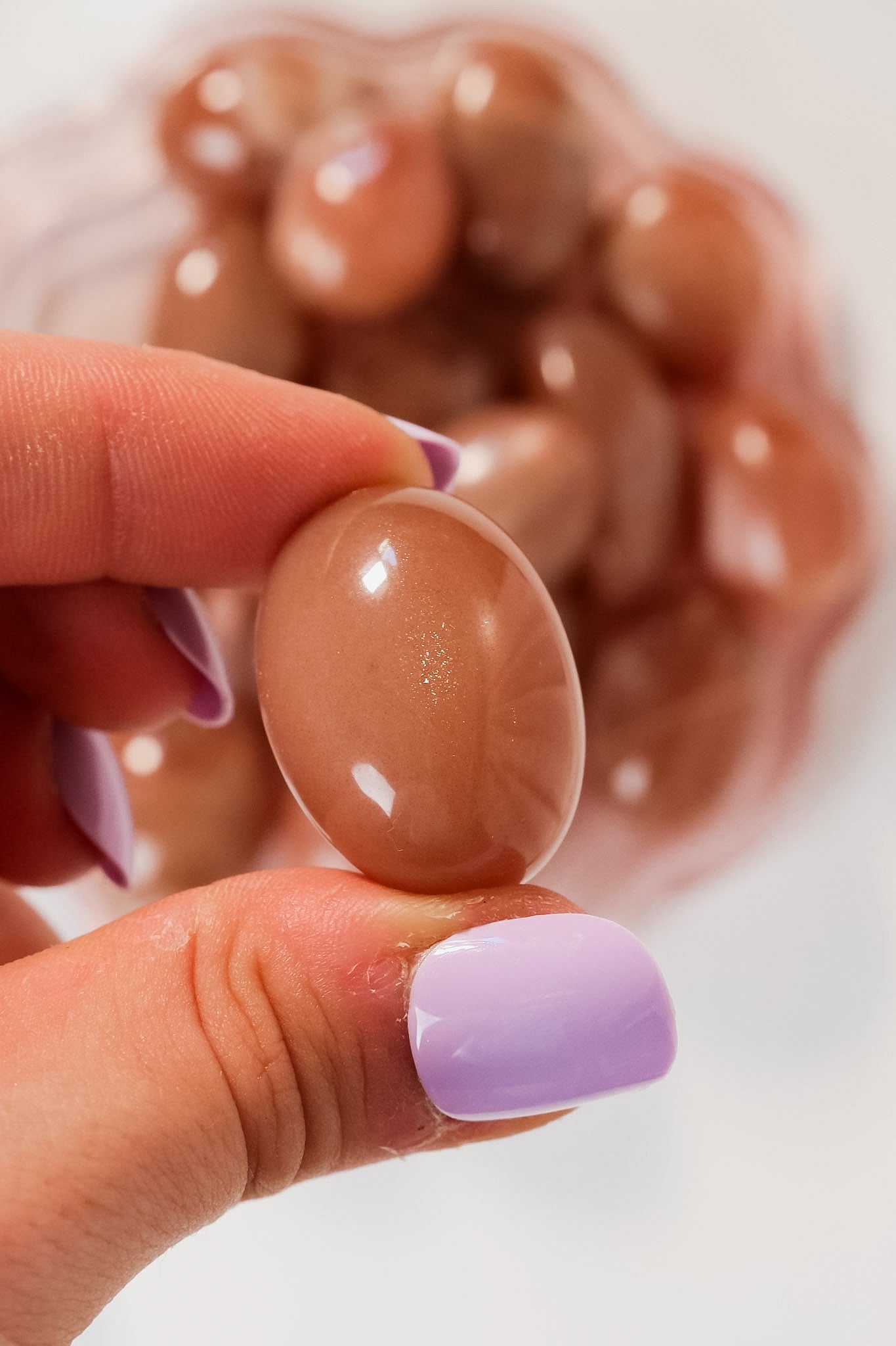 Peach Moonstone Tumble