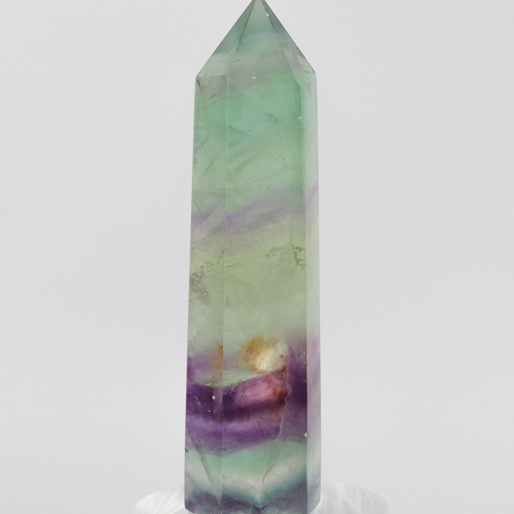 Fluorite Tower - chipped