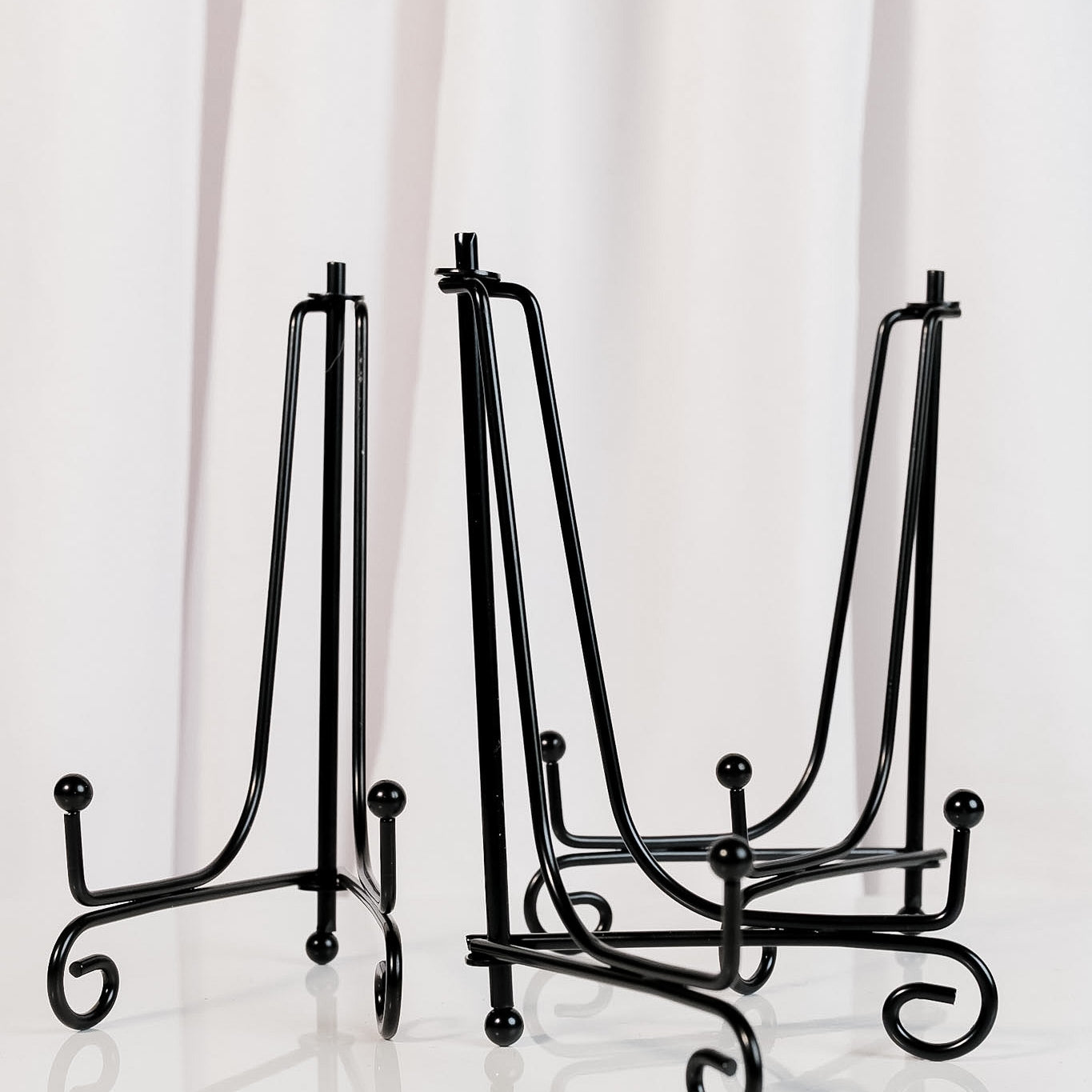 Metal Black Slab Stand