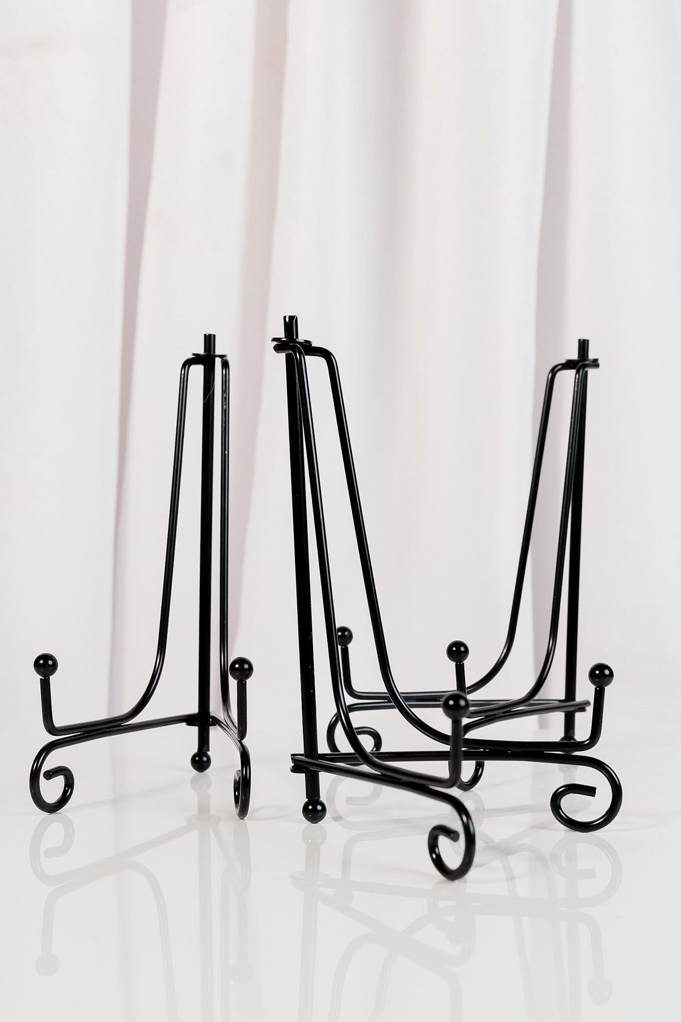 Metal Black Slab Stand