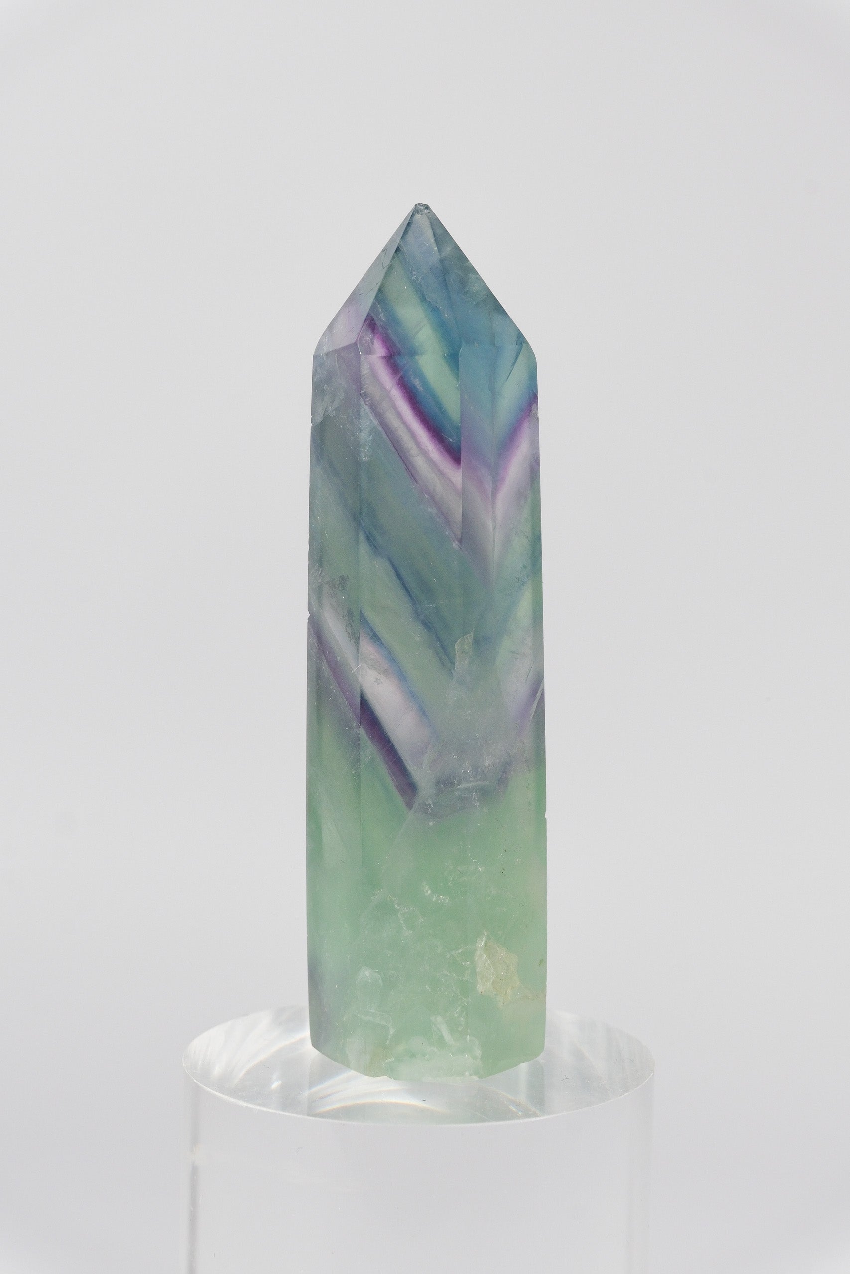Fluorite Tower - chipped