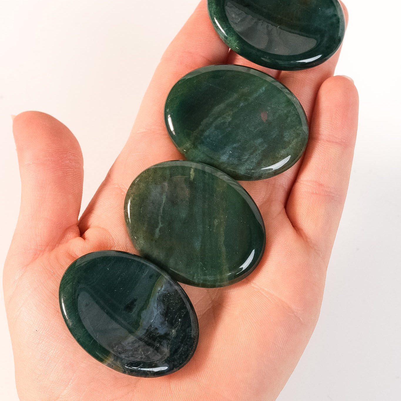 Bloodstone Worry Stone