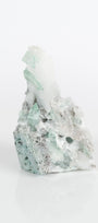 Gemmy Green Apophyllite DTs & Cubes on Grey Chalcedony Cluster