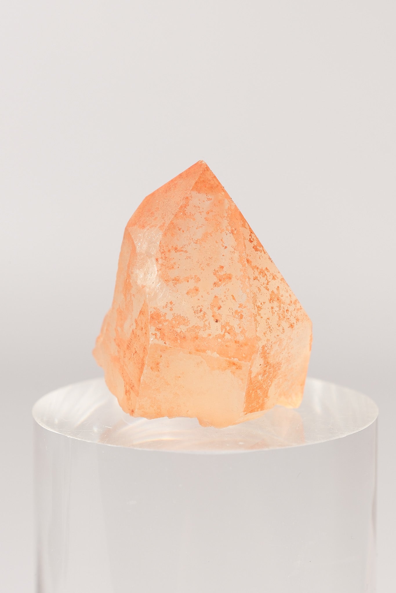 Hematoid/Tangerine Quartz Cluster