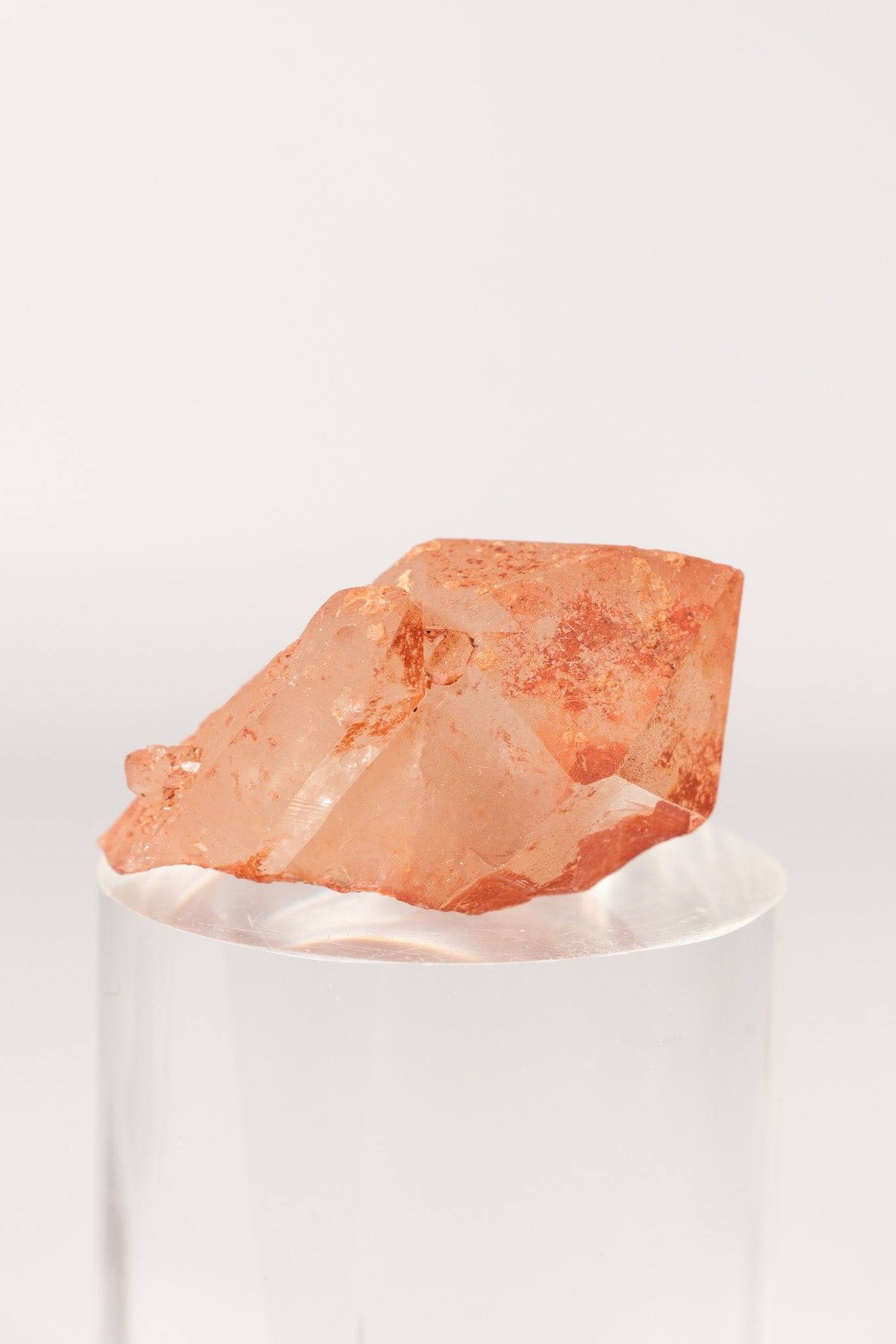 Hematoid/Tangerine Quartz Cluster