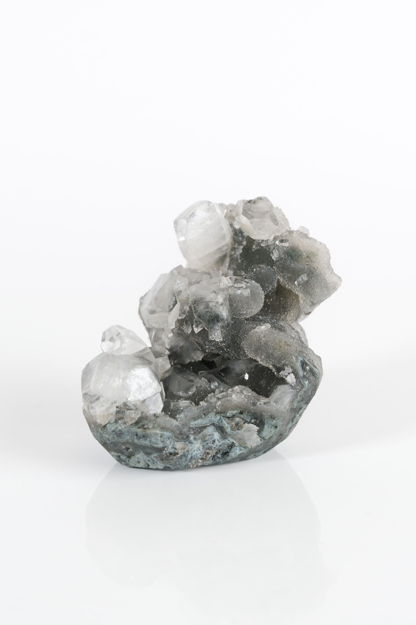 Botryoidal Black Chalcedony Cluster