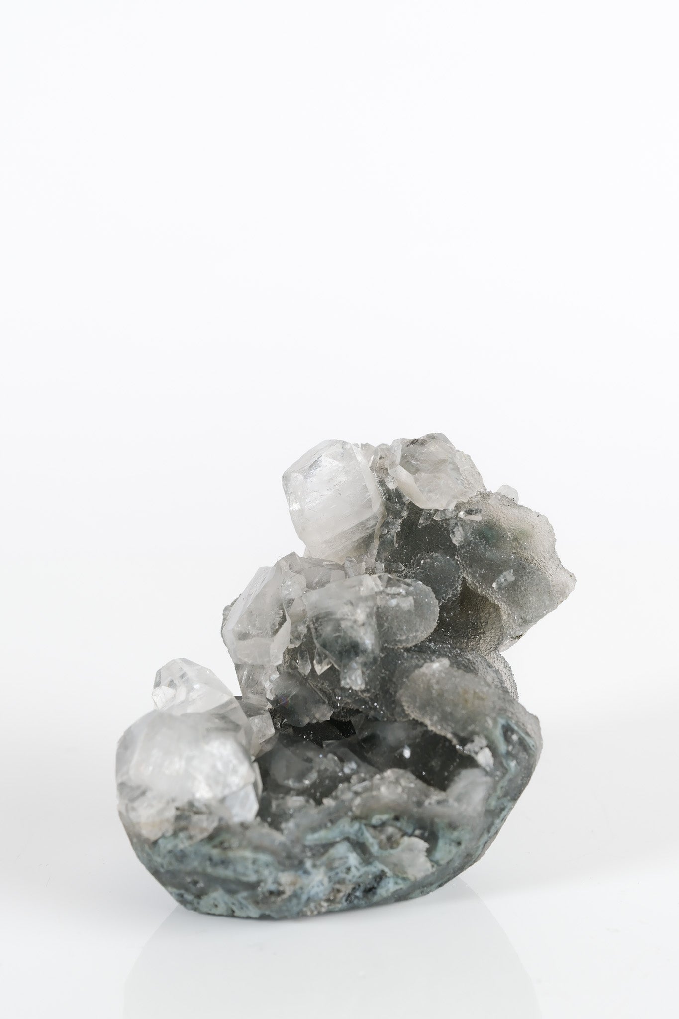 Botryoidal Black Chalcedony Cluster