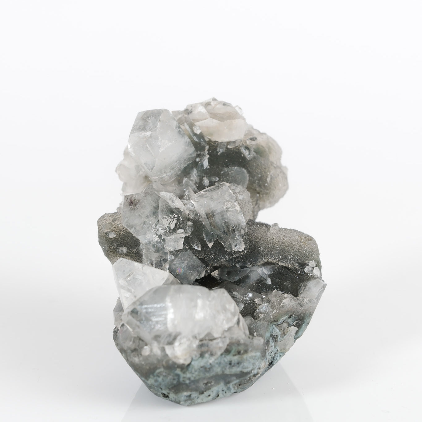 Botryoidal Black Chalcedony Cluster