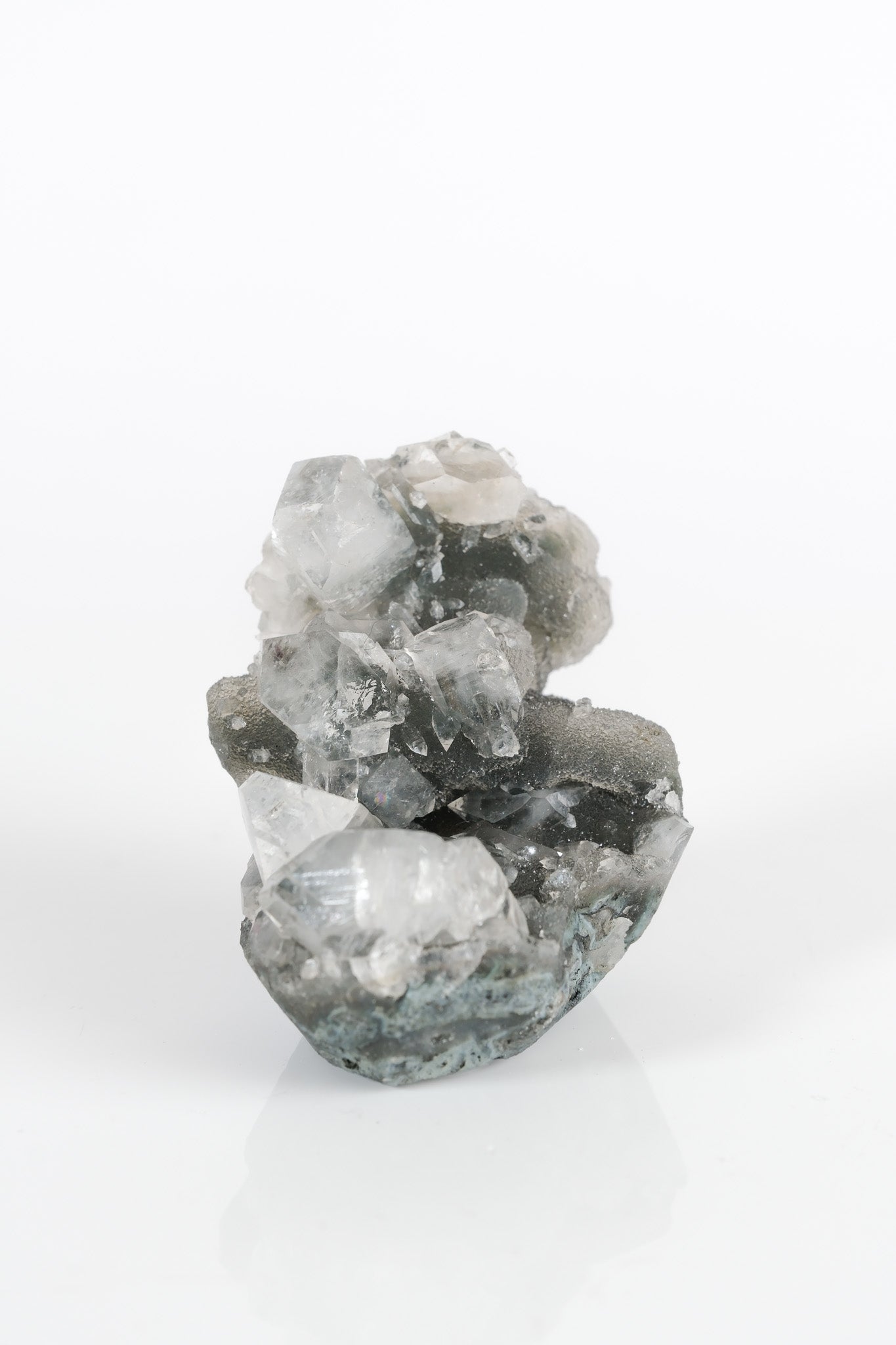 Botryoidal Black Chalcedony Cluster