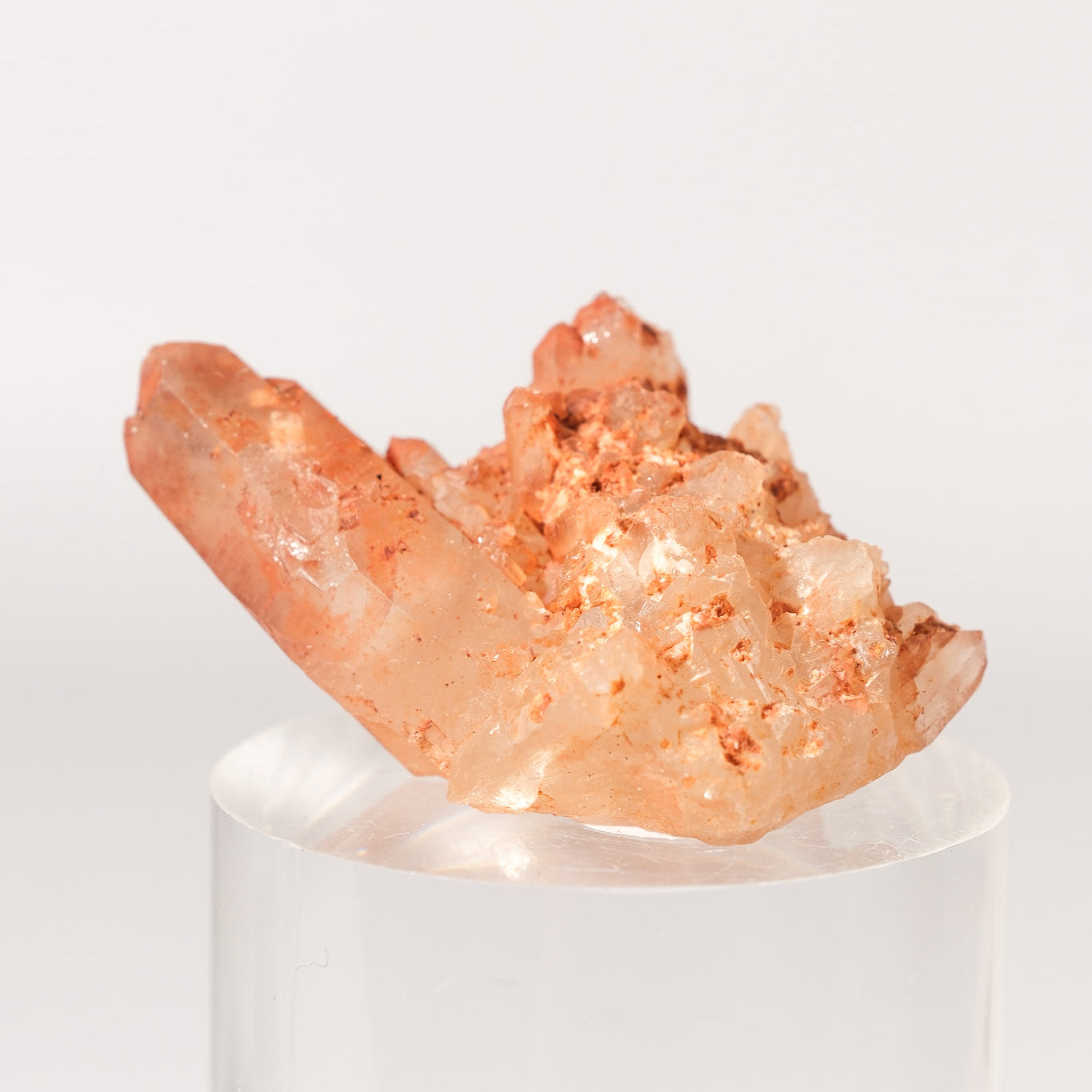 Hematoid/Tangerine Quartz Cluster