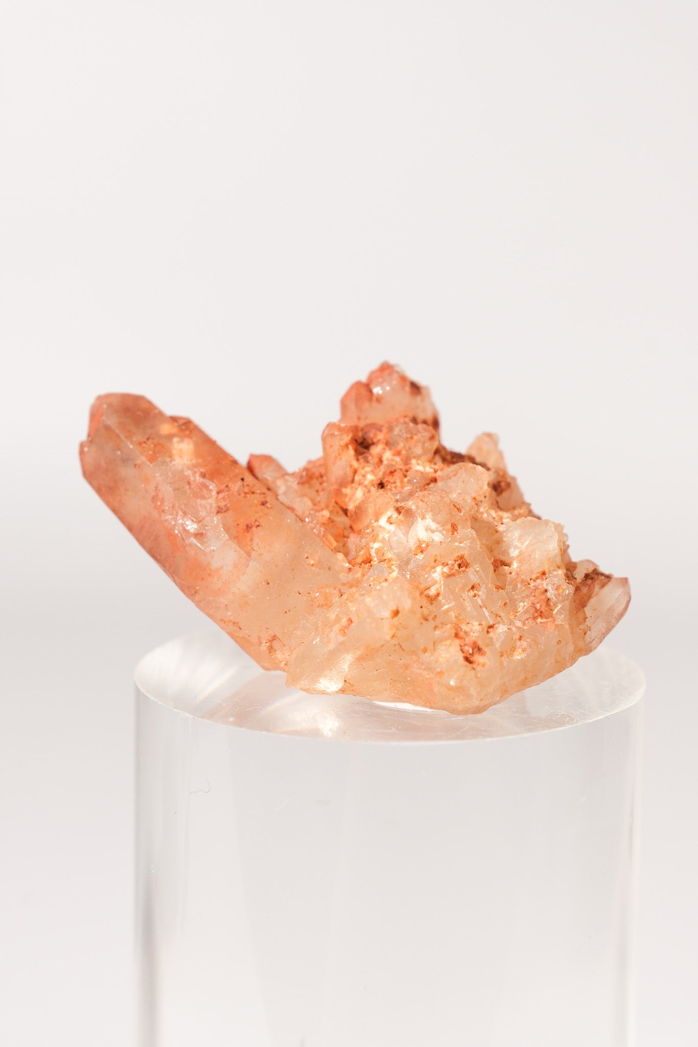 Hematoid/Tangerine Quartz Cluster
