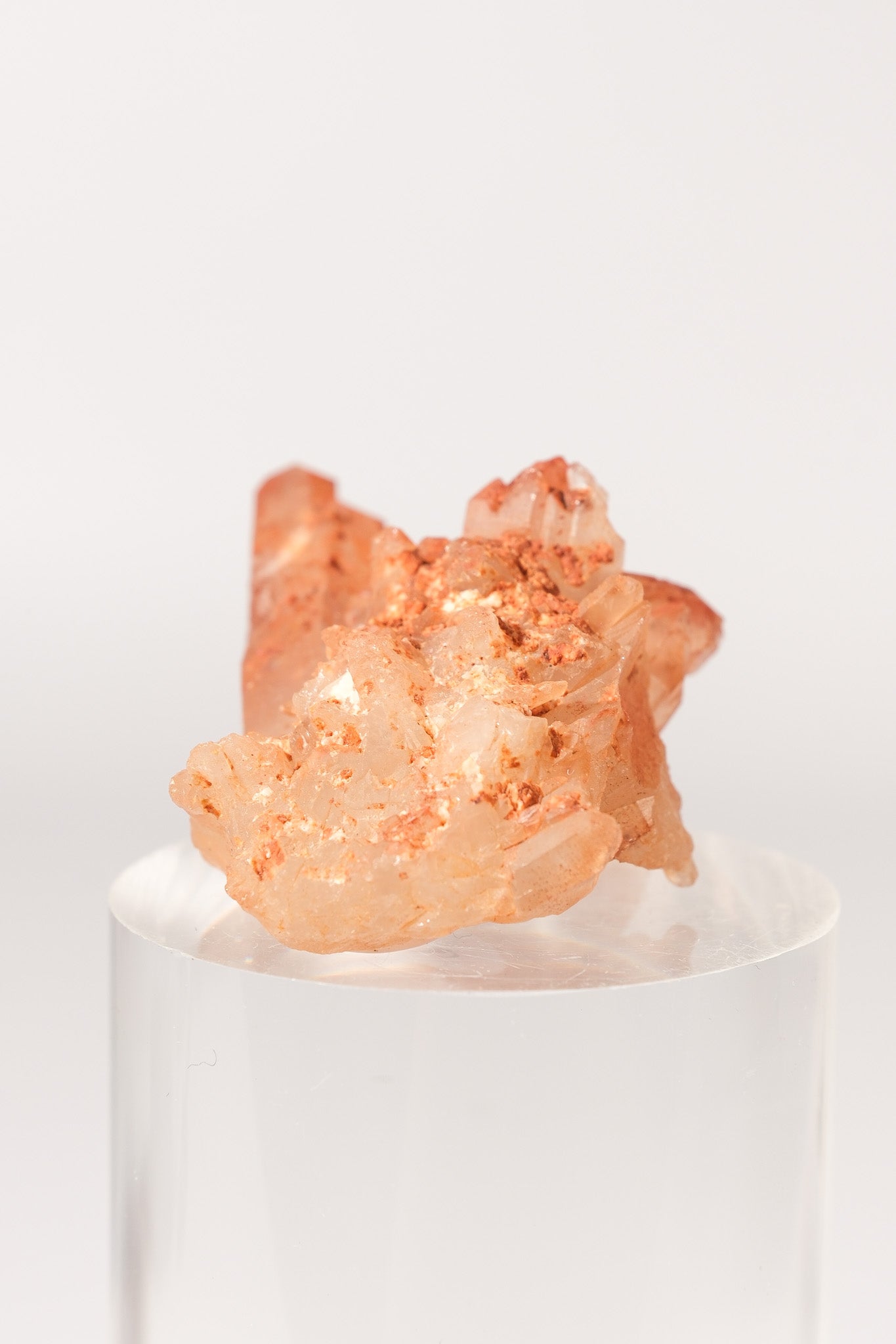 Hematoid/Tangerine Quartz Cluster