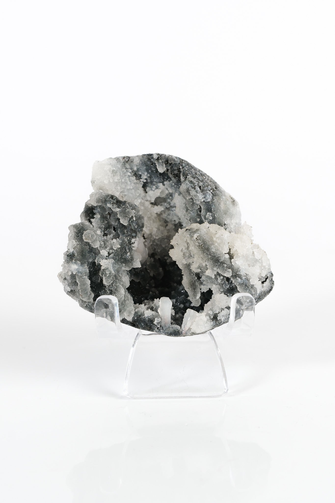 Botryoidal Black Chalcedony Cluster