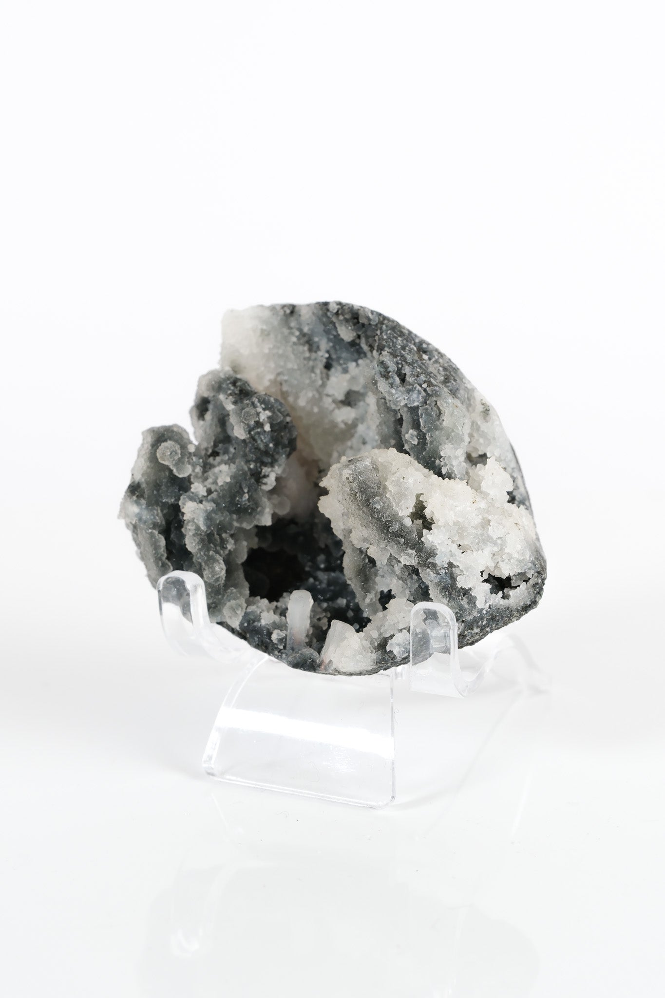 Botryoidal Black Chalcedony Cluster