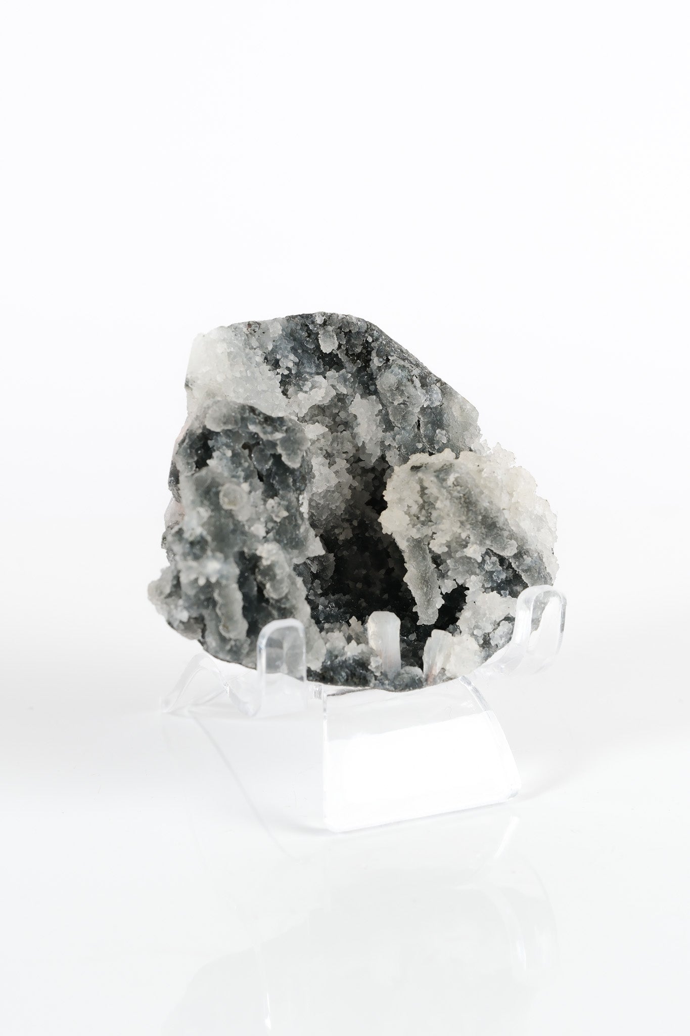 Botryoidal Black Chalcedony Cluster