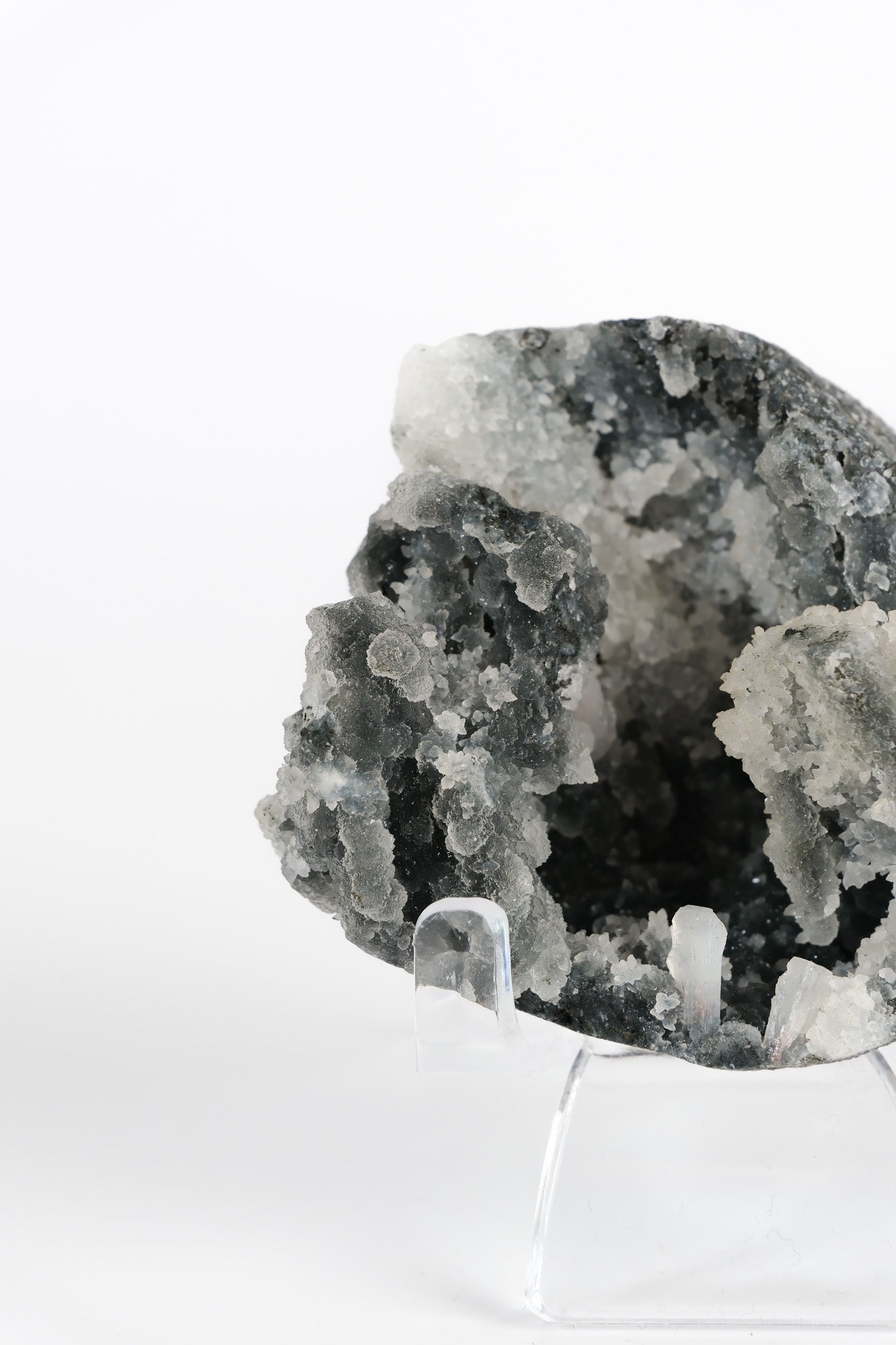 Botryoidal Black Chalcedony Cluster