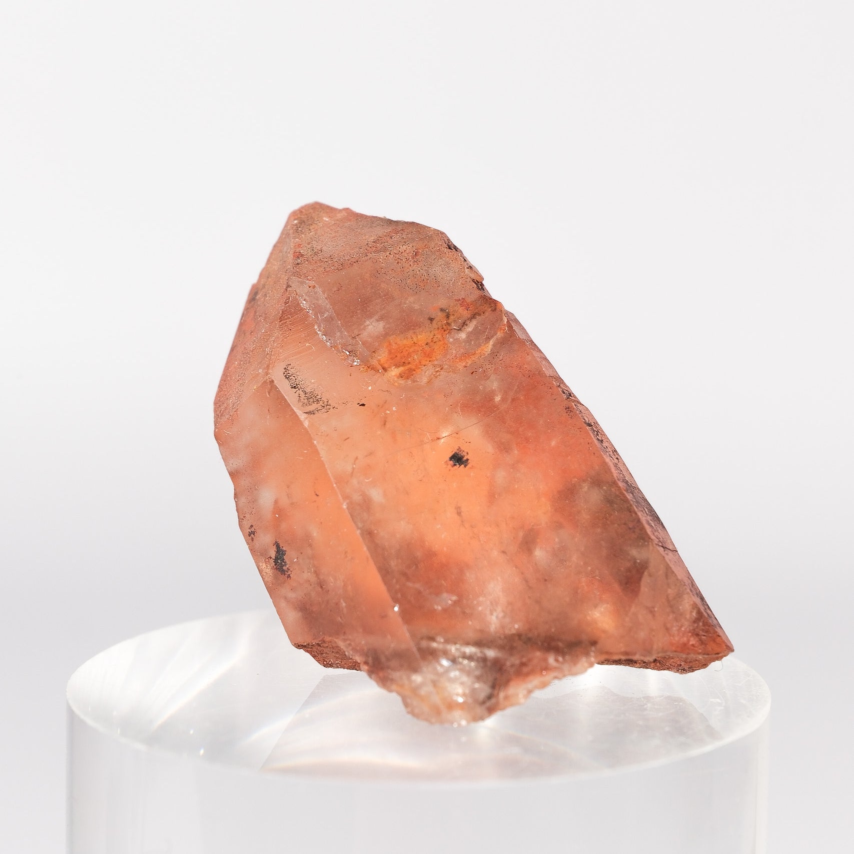 Hematoid/Tangerine Quartz Cluster
