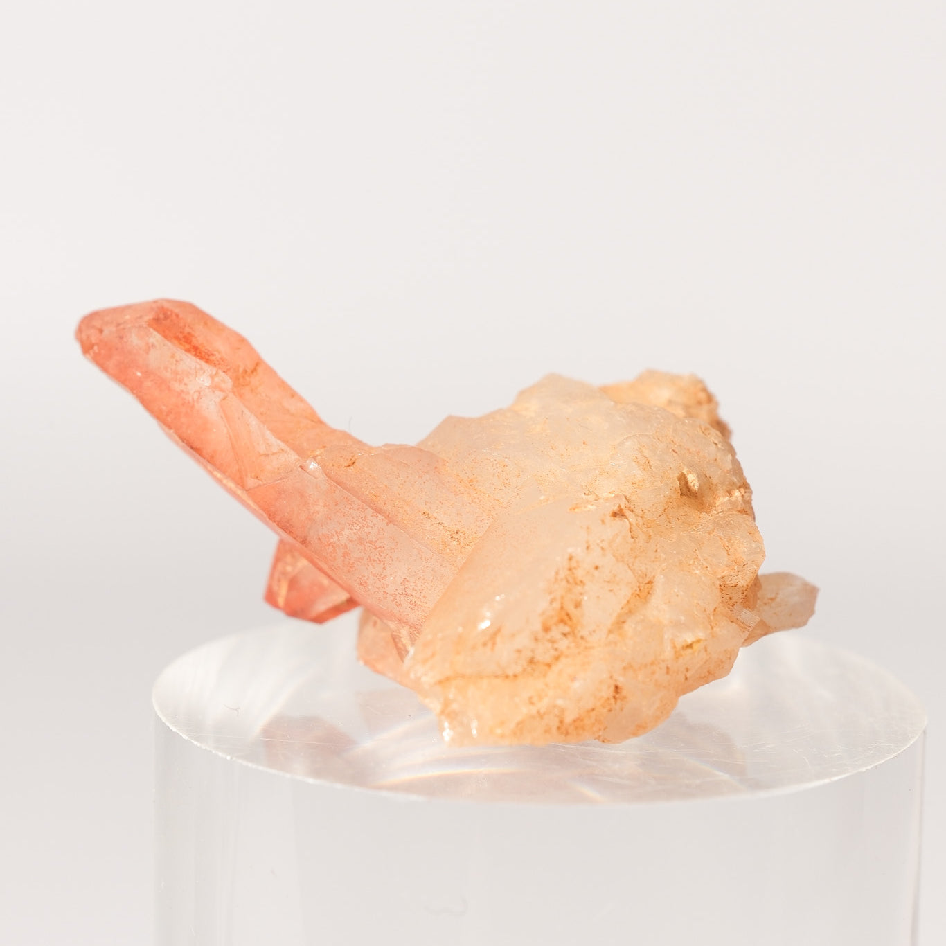 Hematoid/Tangerine Quartz Cluster