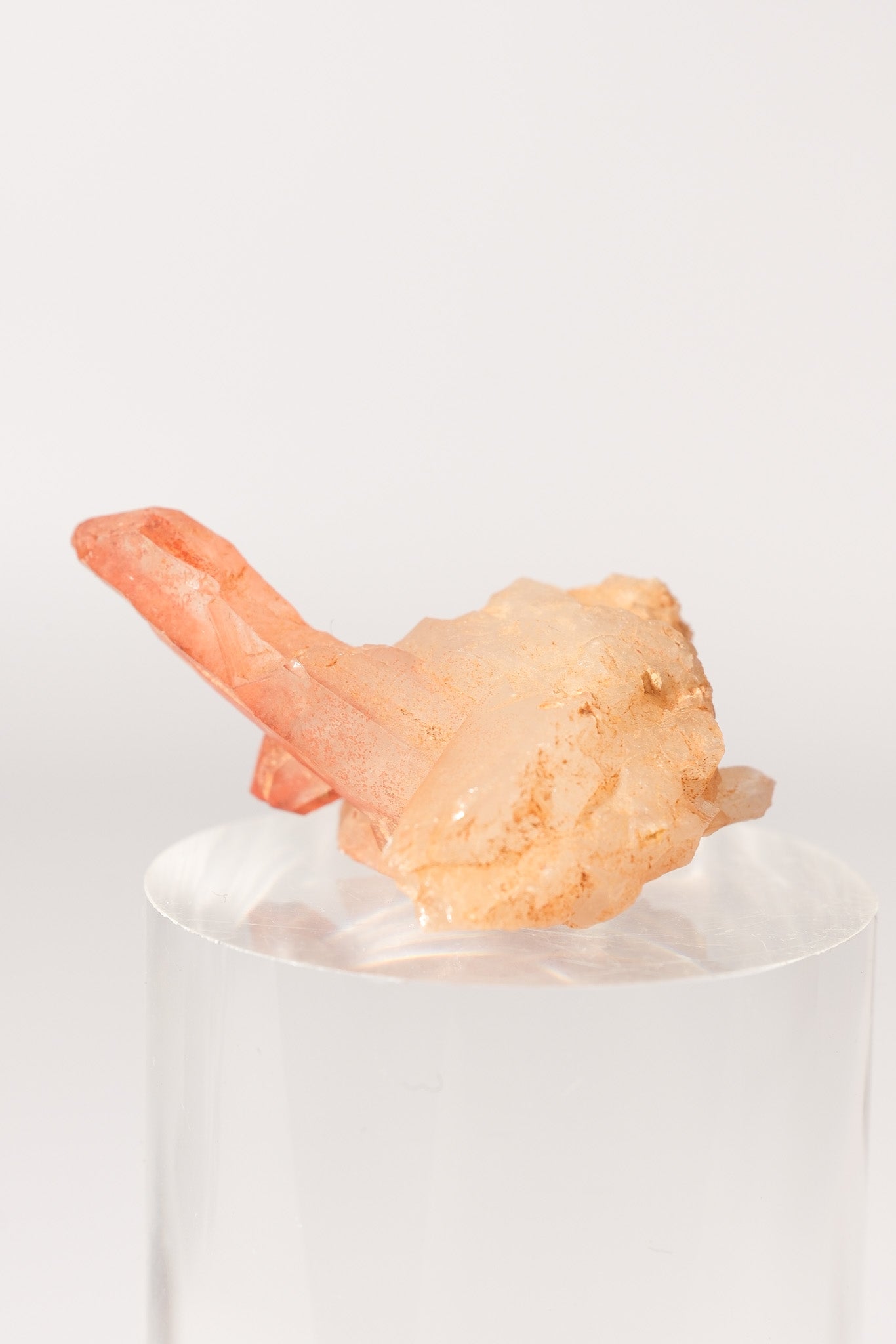 Hematoid/Tangerine Quartz Cluster