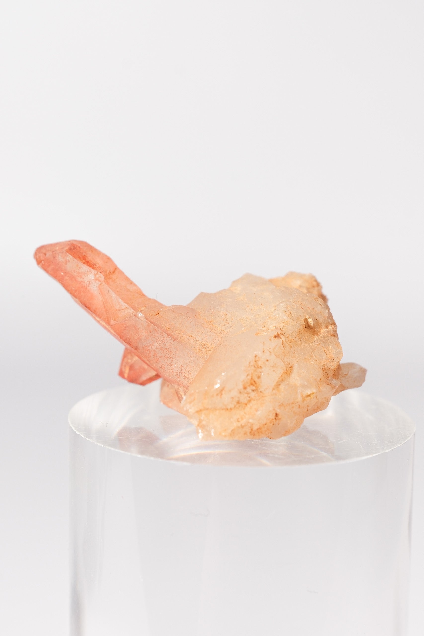 Hematoid/Tangerine Quartz Cluster