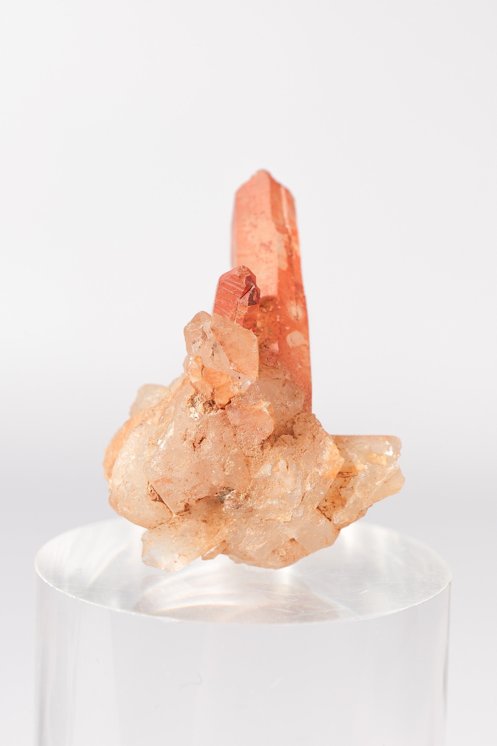 Hematoid/Tangerine Quartz Cluster