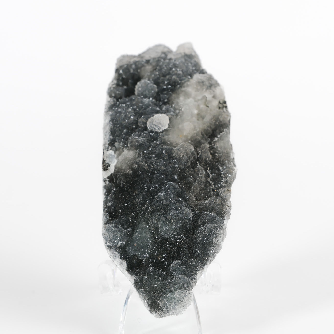 Botryoidal Black Chalcedony Cluster