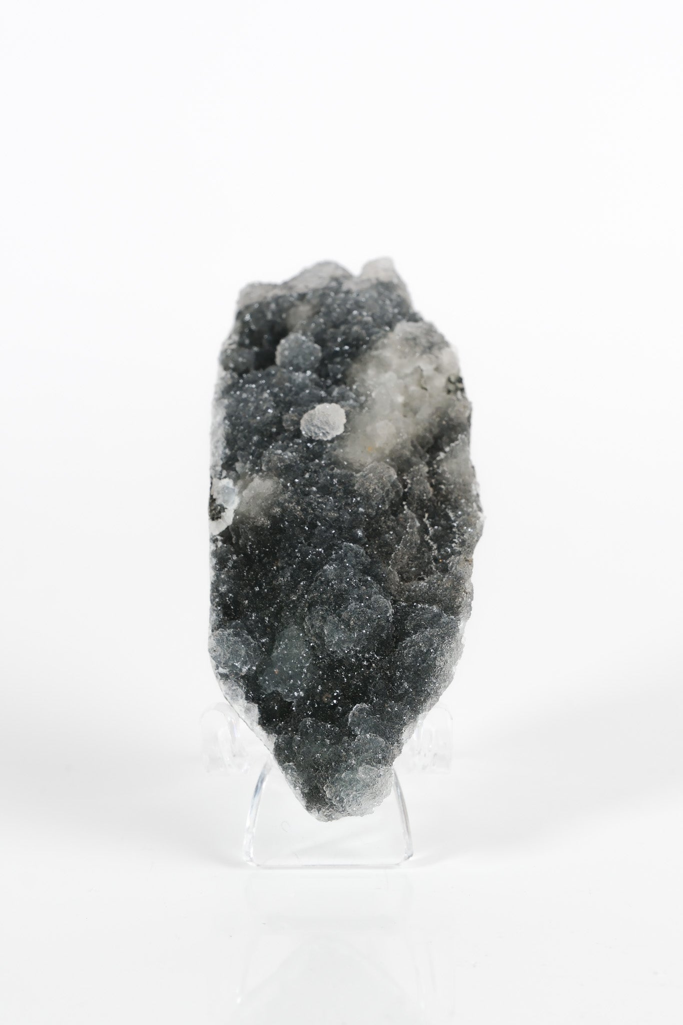 Botryoidal Black Chalcedony Cluster