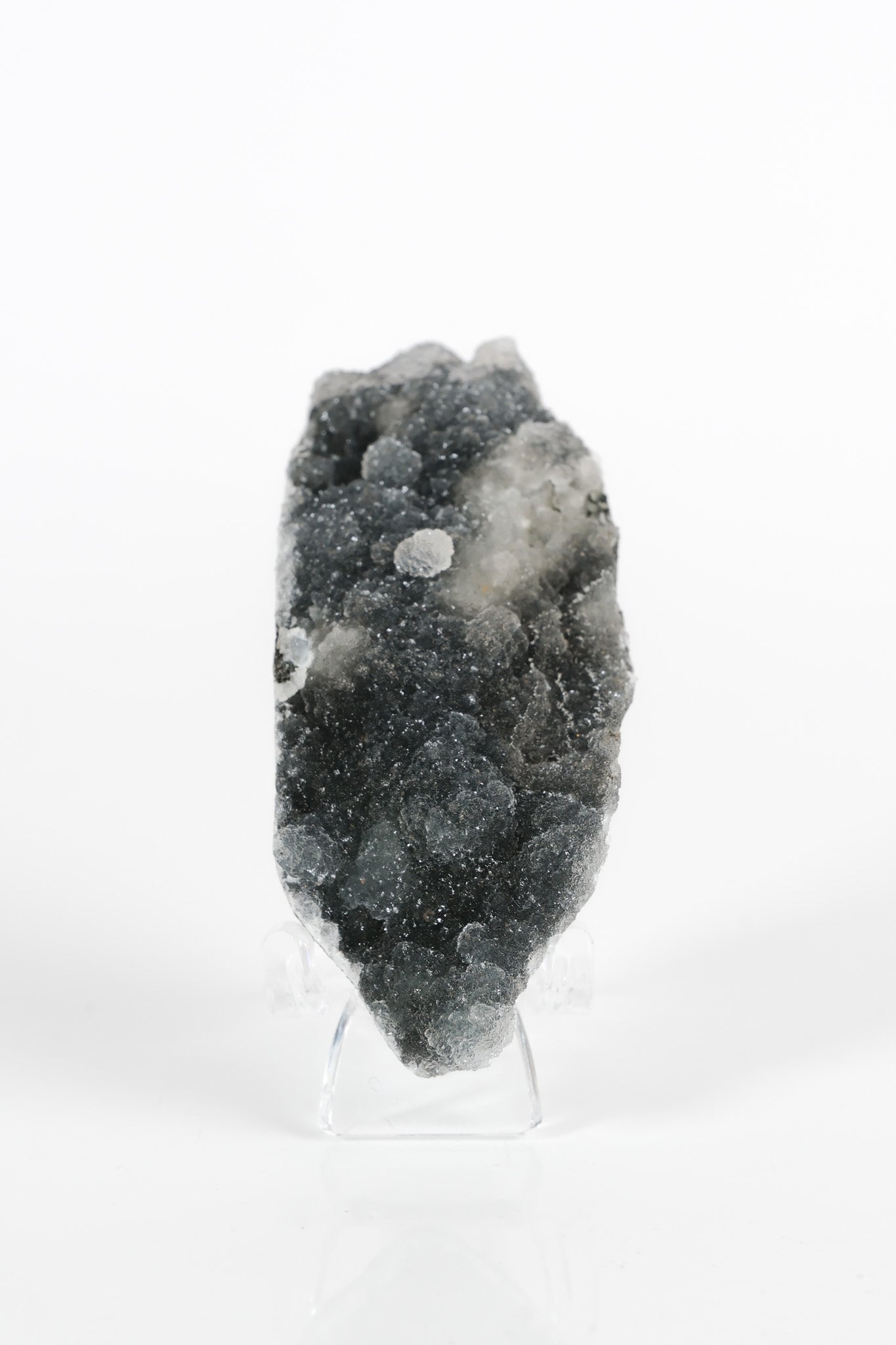 Botryoidal Black Chalcedony Cluster
