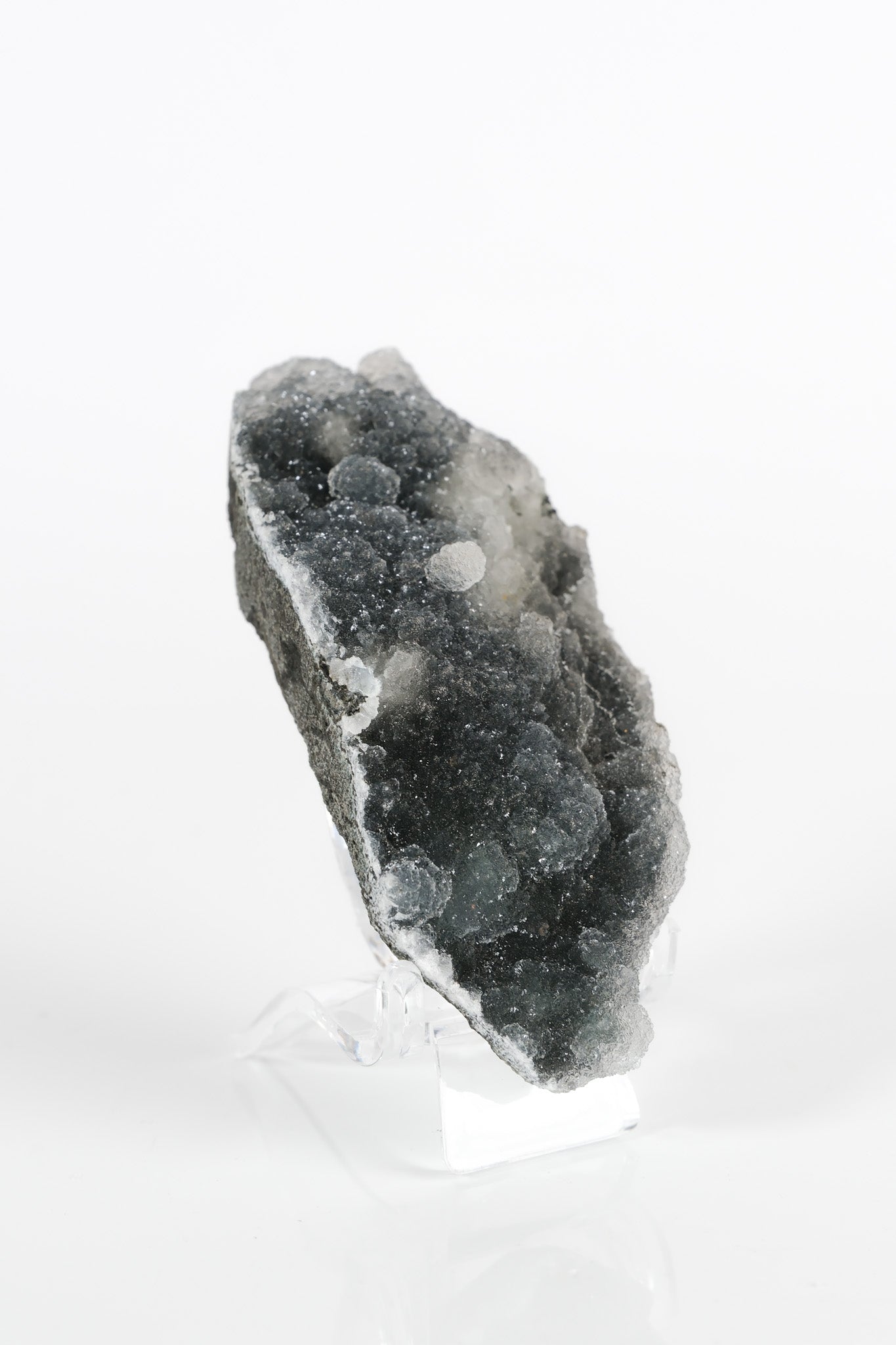 Botryoidal Black Chalcedony Cluster