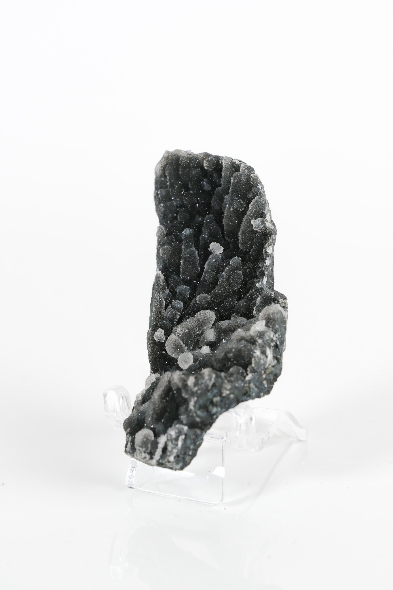 Botryoidal Black Chalcedony Cluster