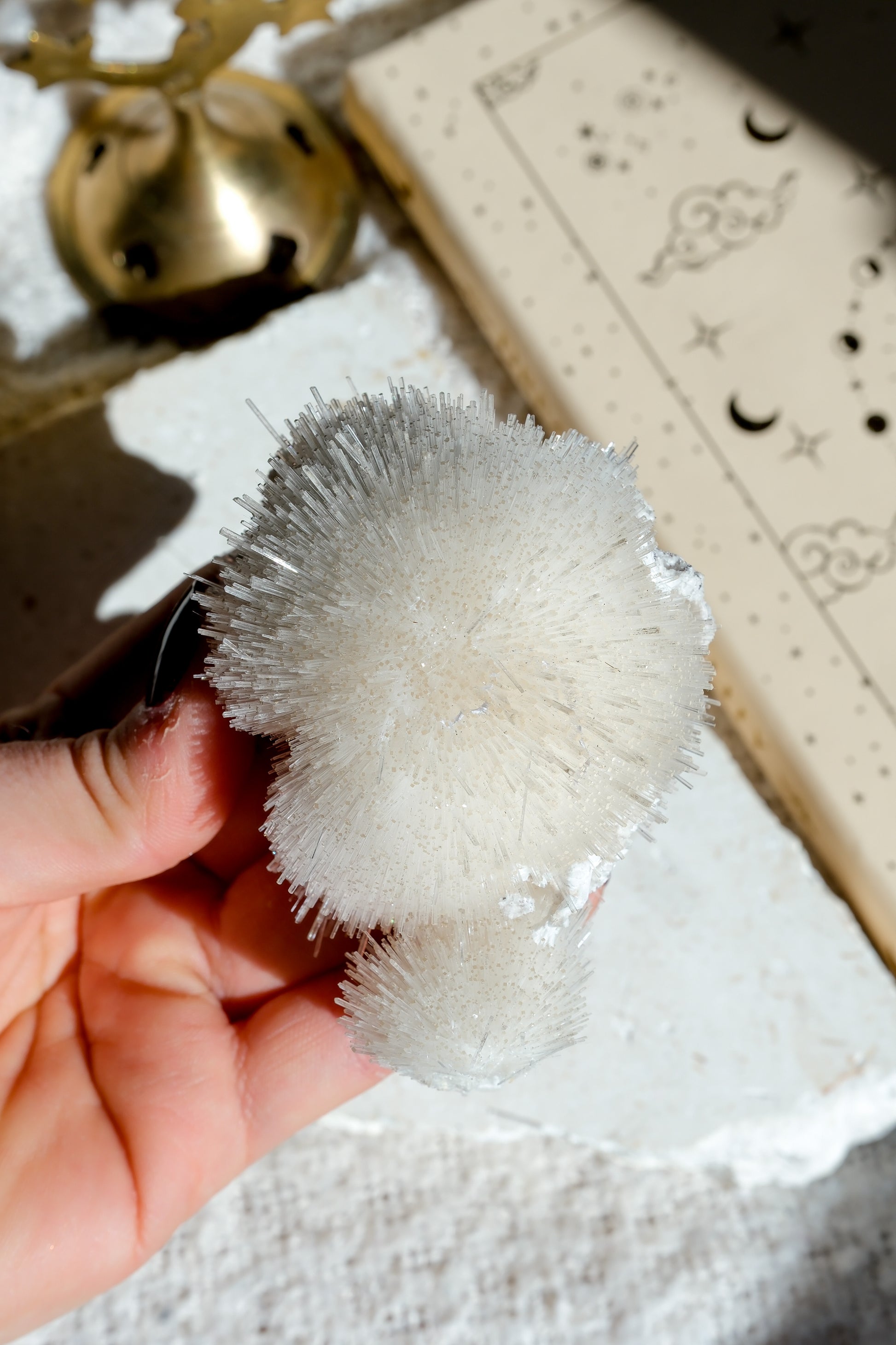 Mesolite Specimen Cluster  · 06