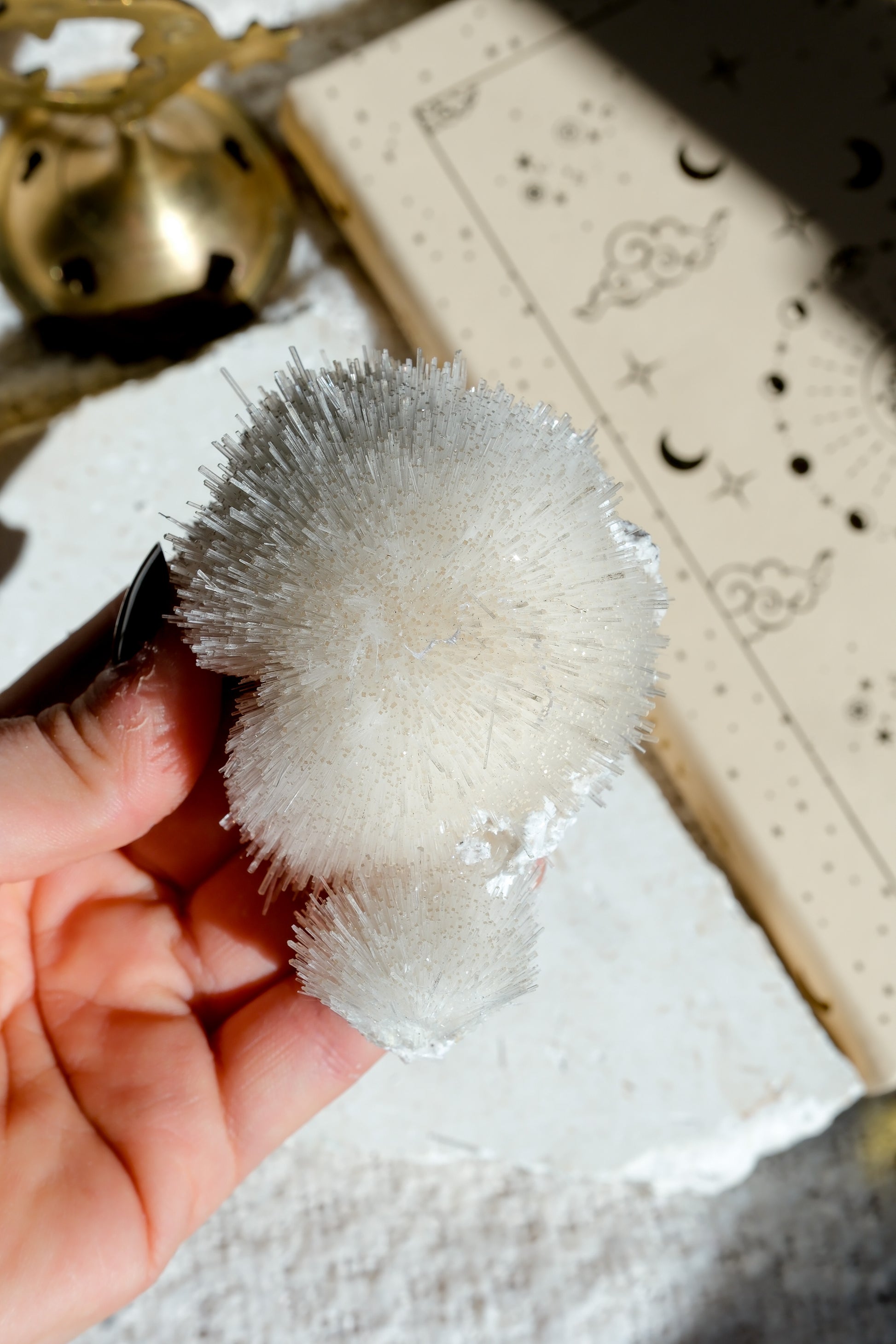 Mesolite Specimen Cluster  · 06