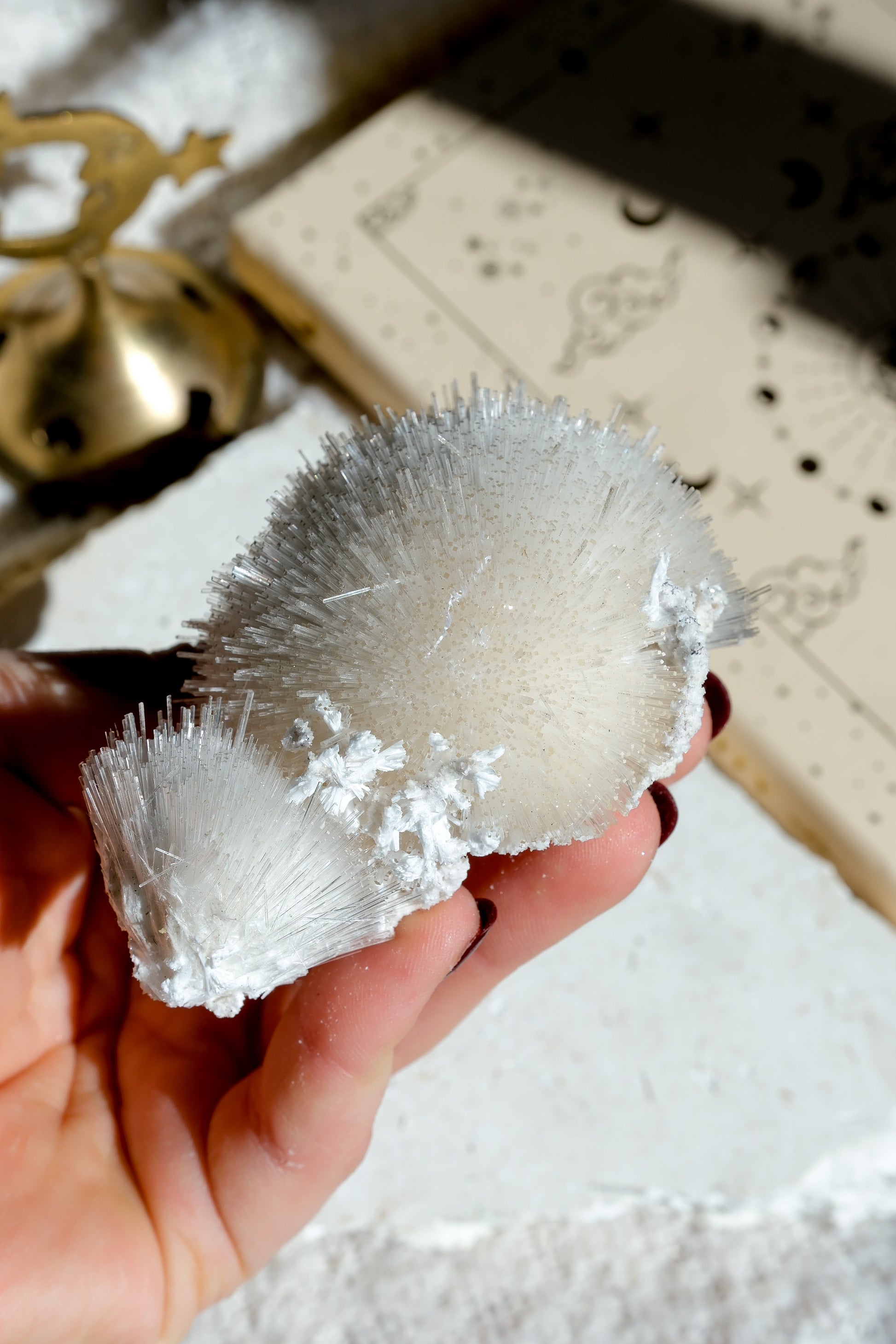 Mesolite Specimen Cluster  · 06