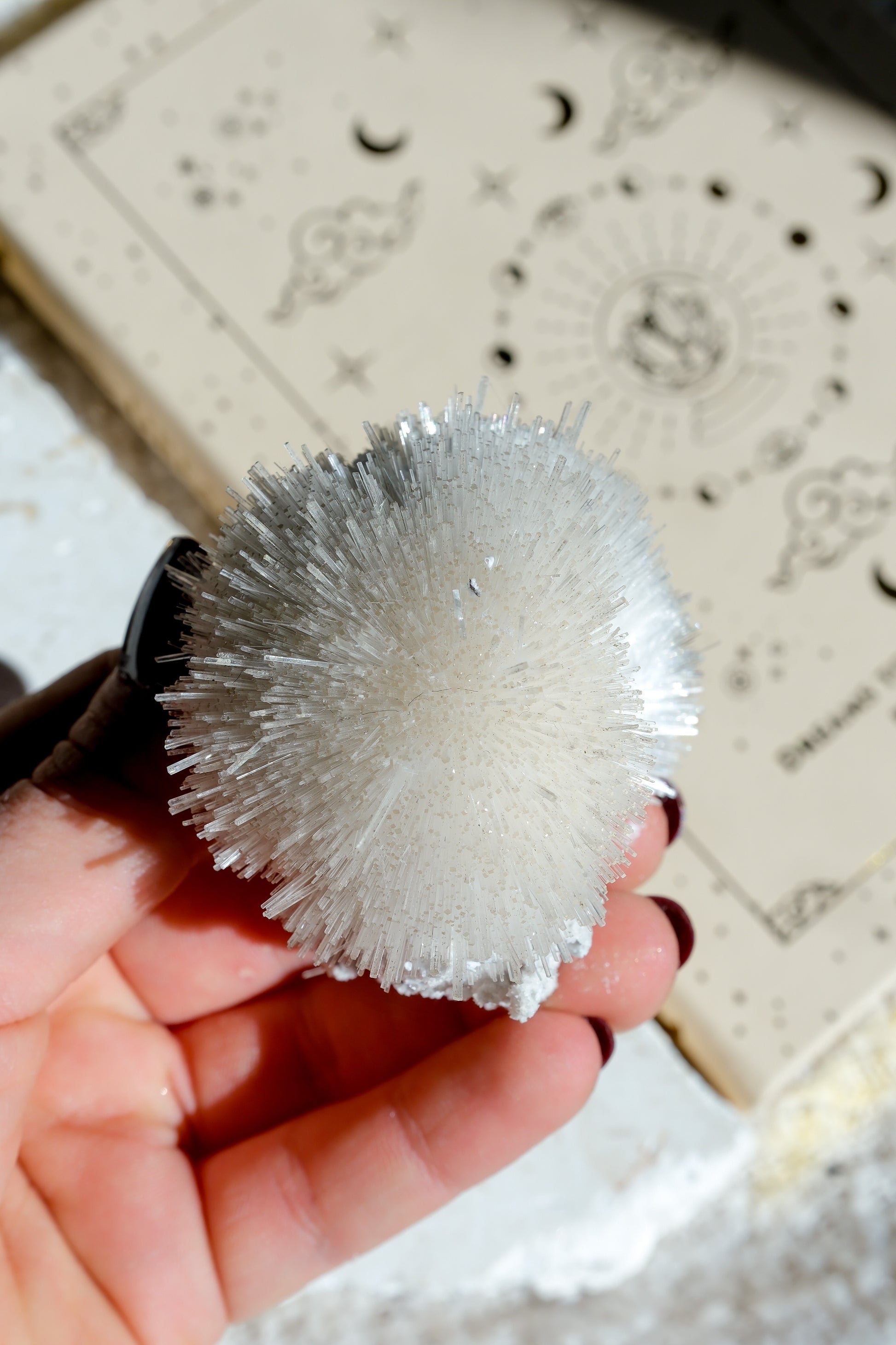 Mesolite Specimen Cluster * With Green Apophyllite · 12