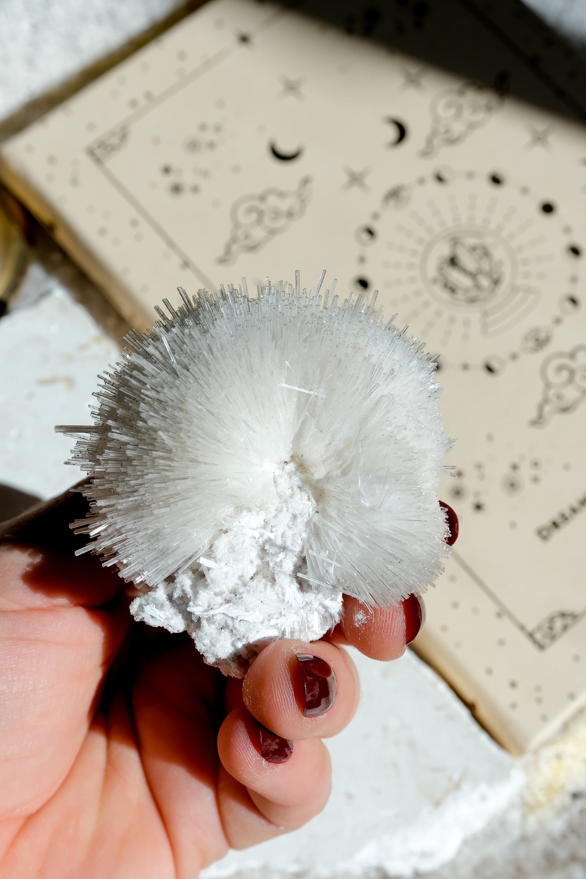 Mesolite Specimen Cluster * With Green Apophyllite · 12