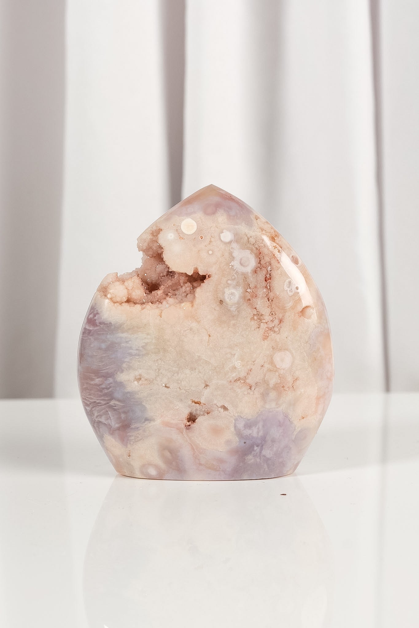 High Quality Flower Agate Flame