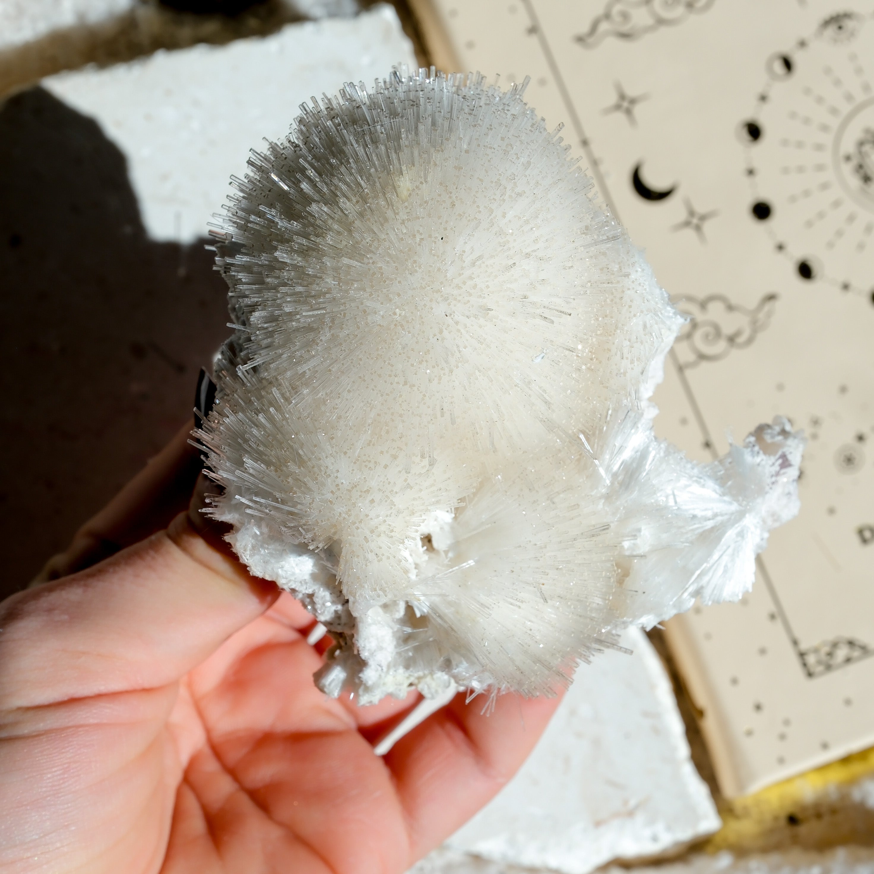 Mesolite Specimen Cluster · 18