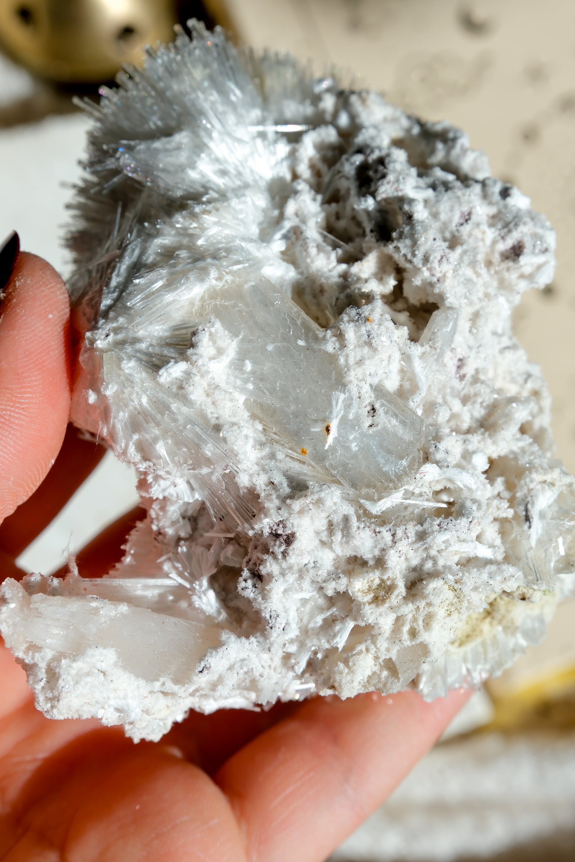 Mesolite Specimen Cluster · 18
