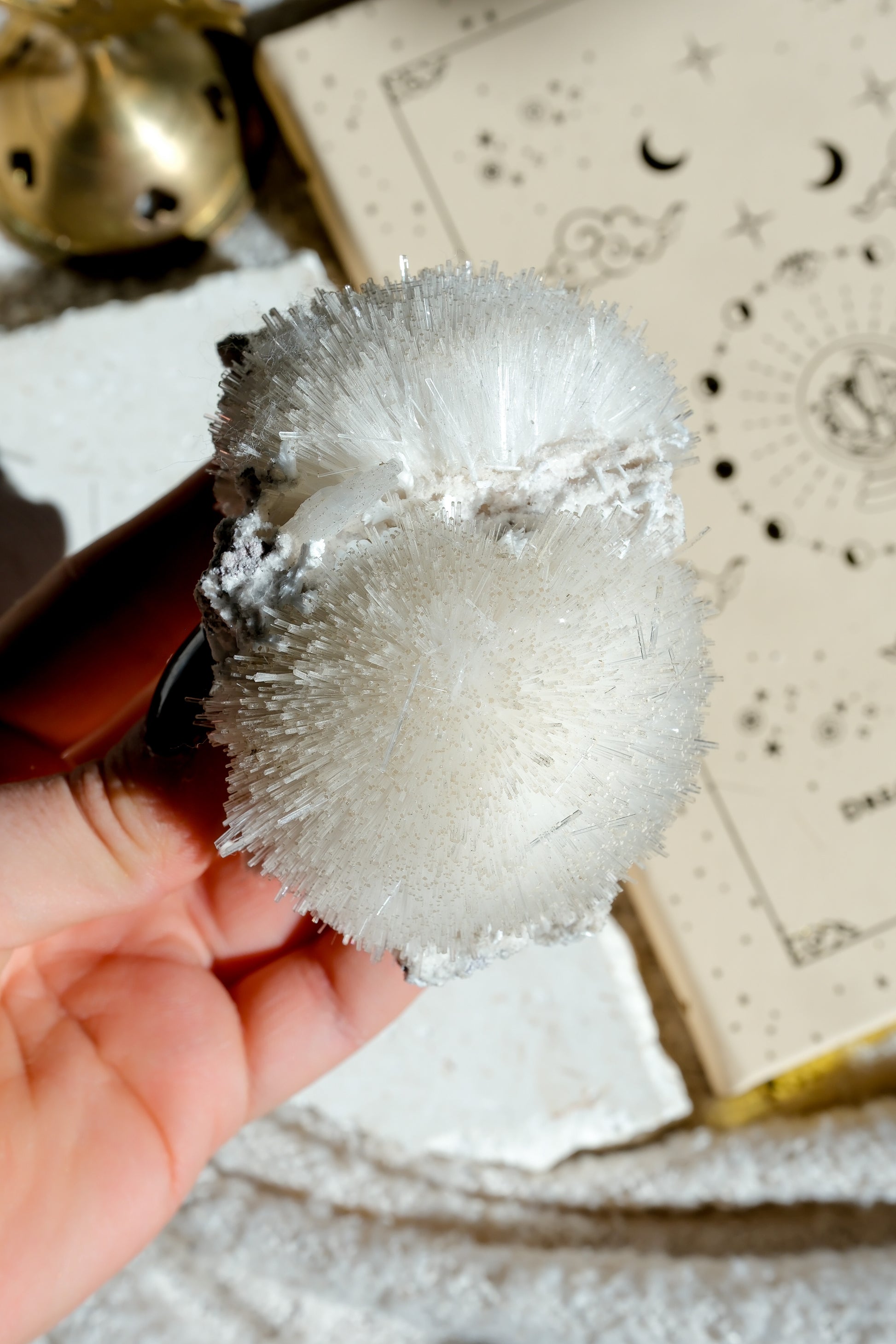 Mesolite Specimen Cluster * With Green Apophyllite · 21