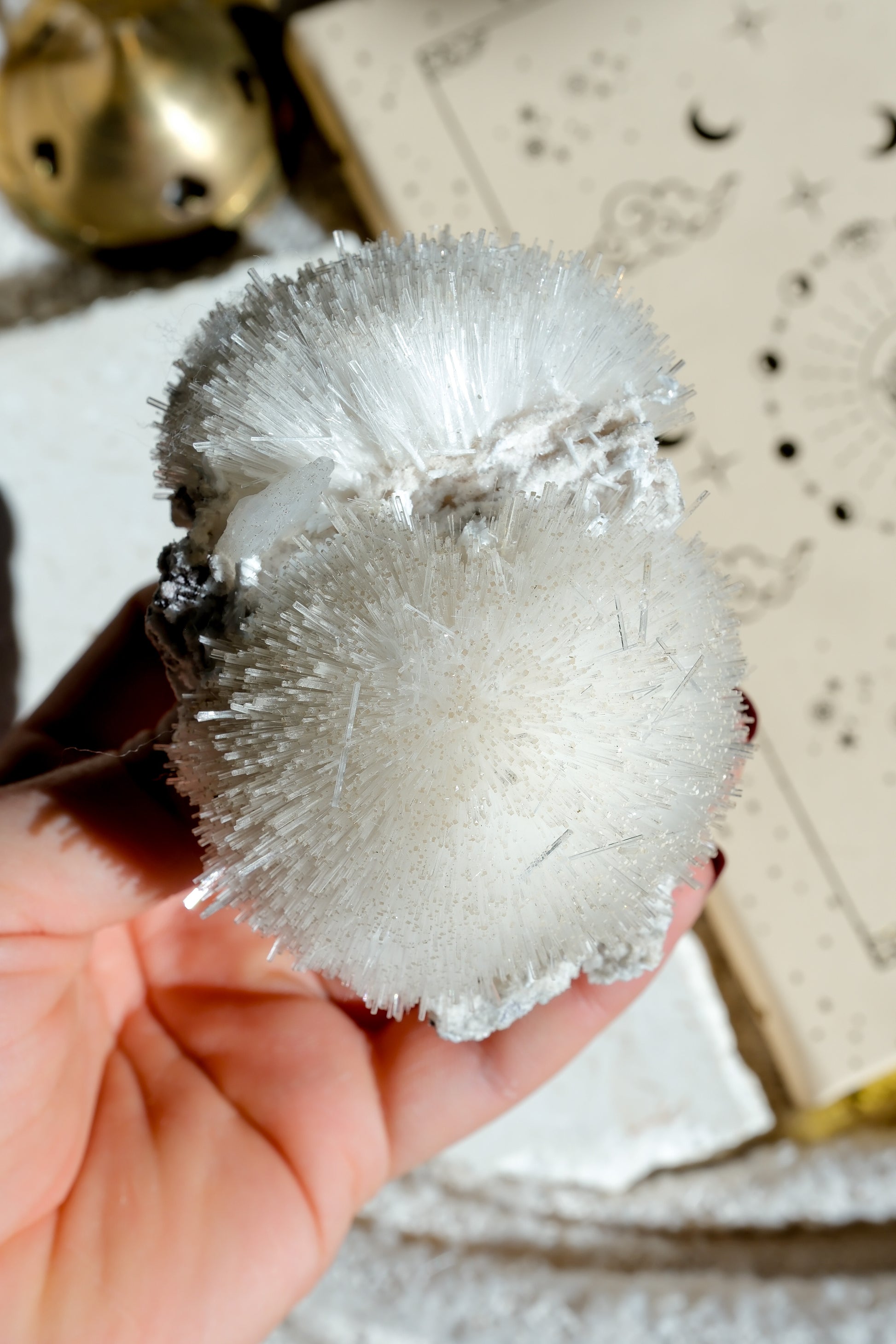Mesolite Specimen Cluster * With Green Apophyllite · 21