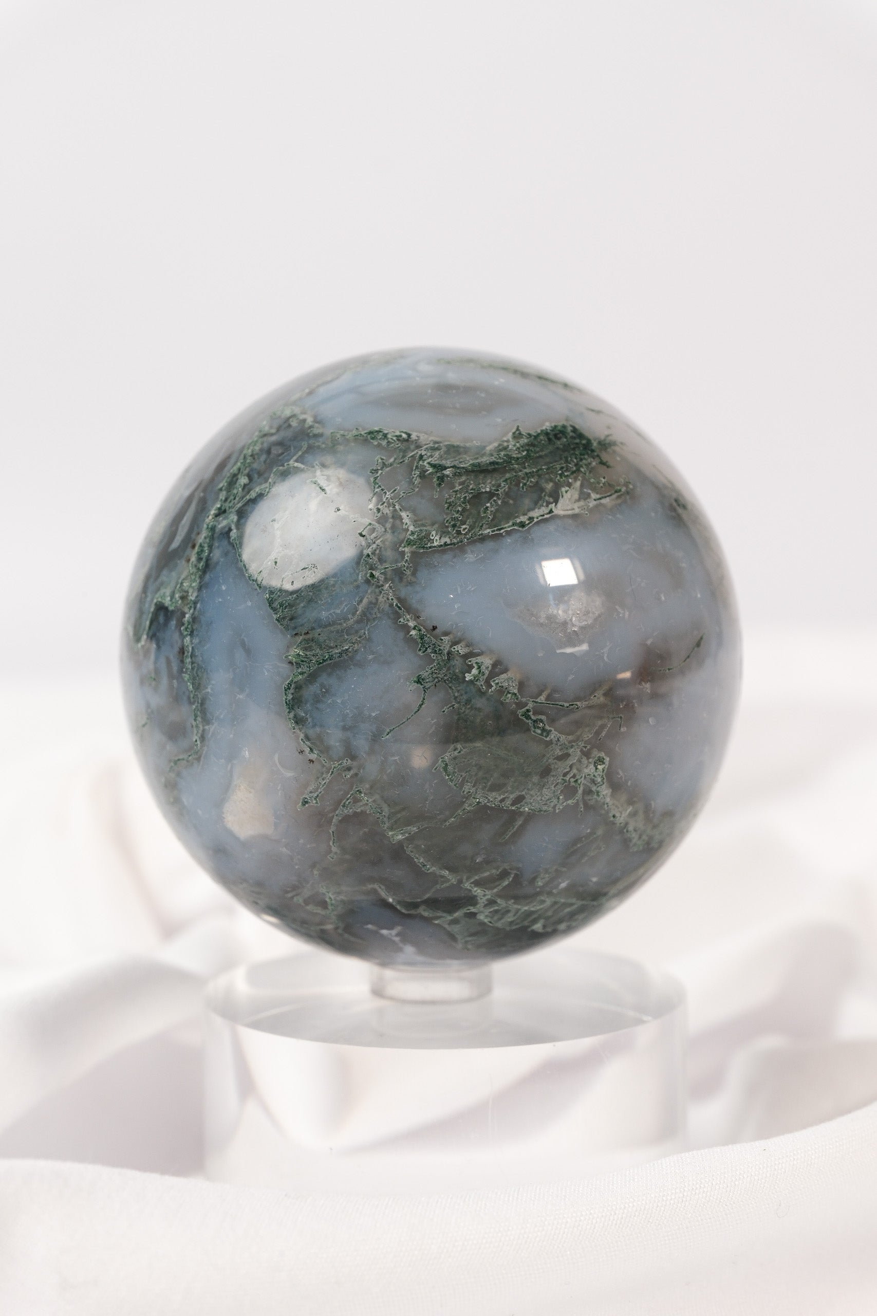 Moss Agate Sphere