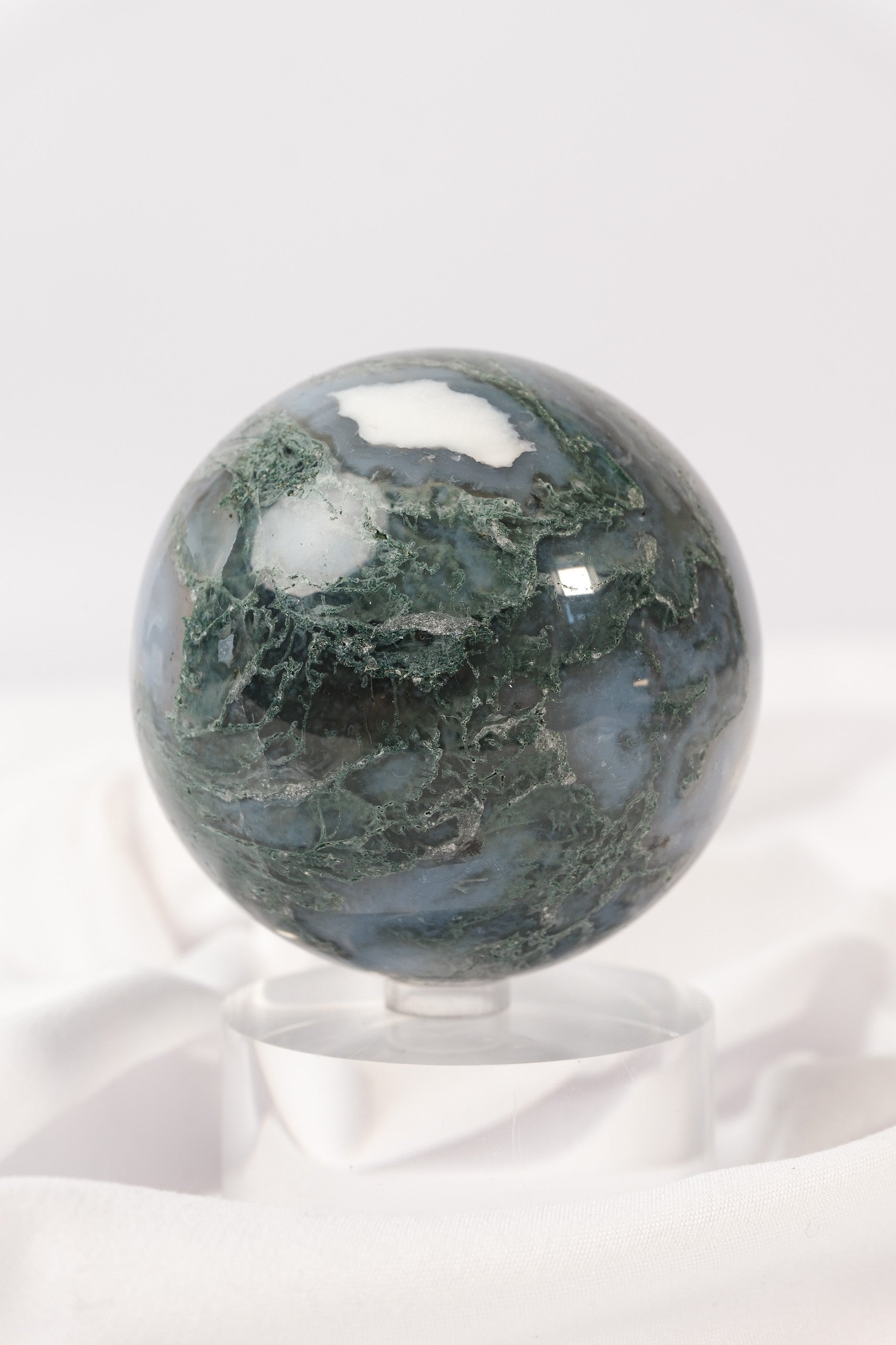Moss Agate Sphere