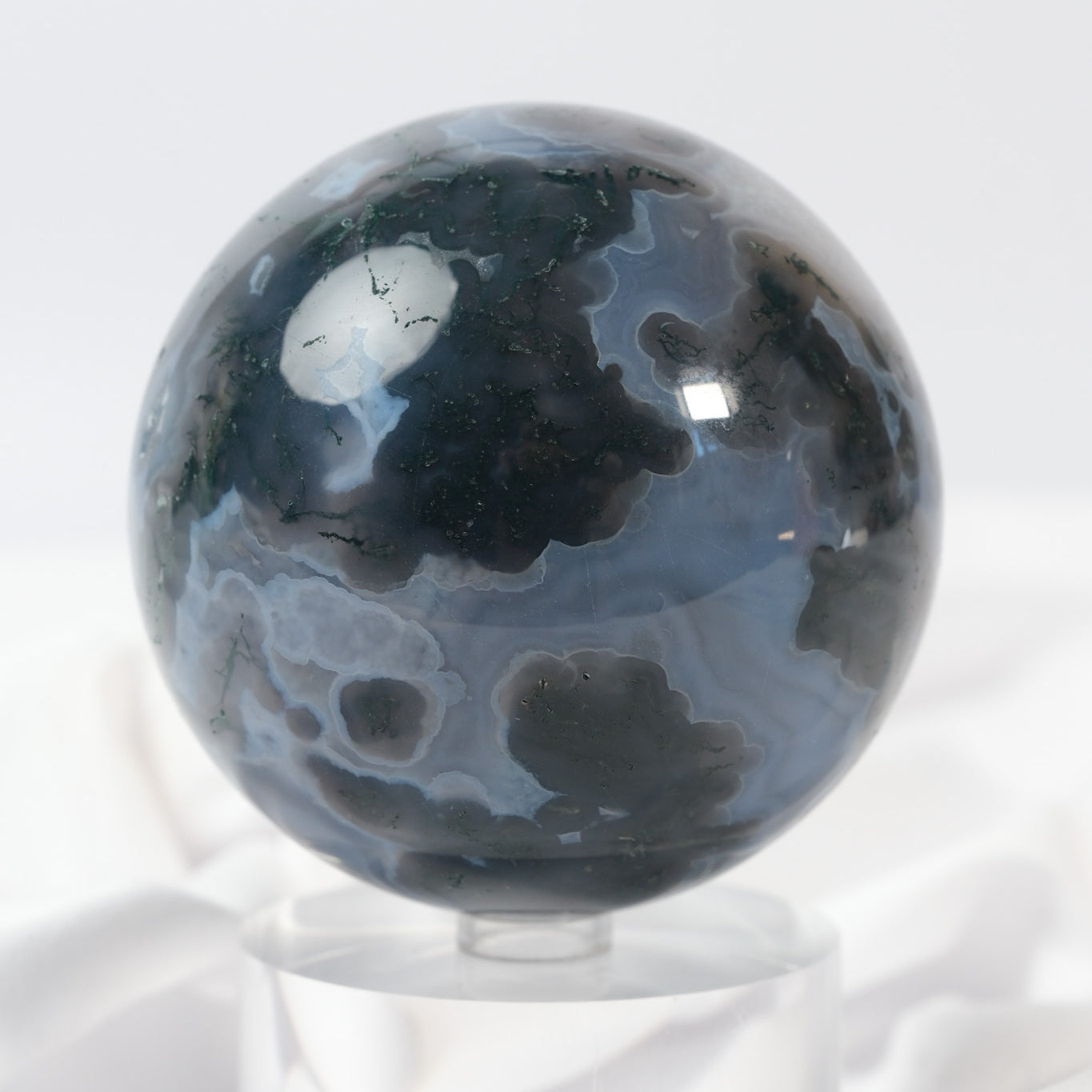 Moss Agate Sphere
