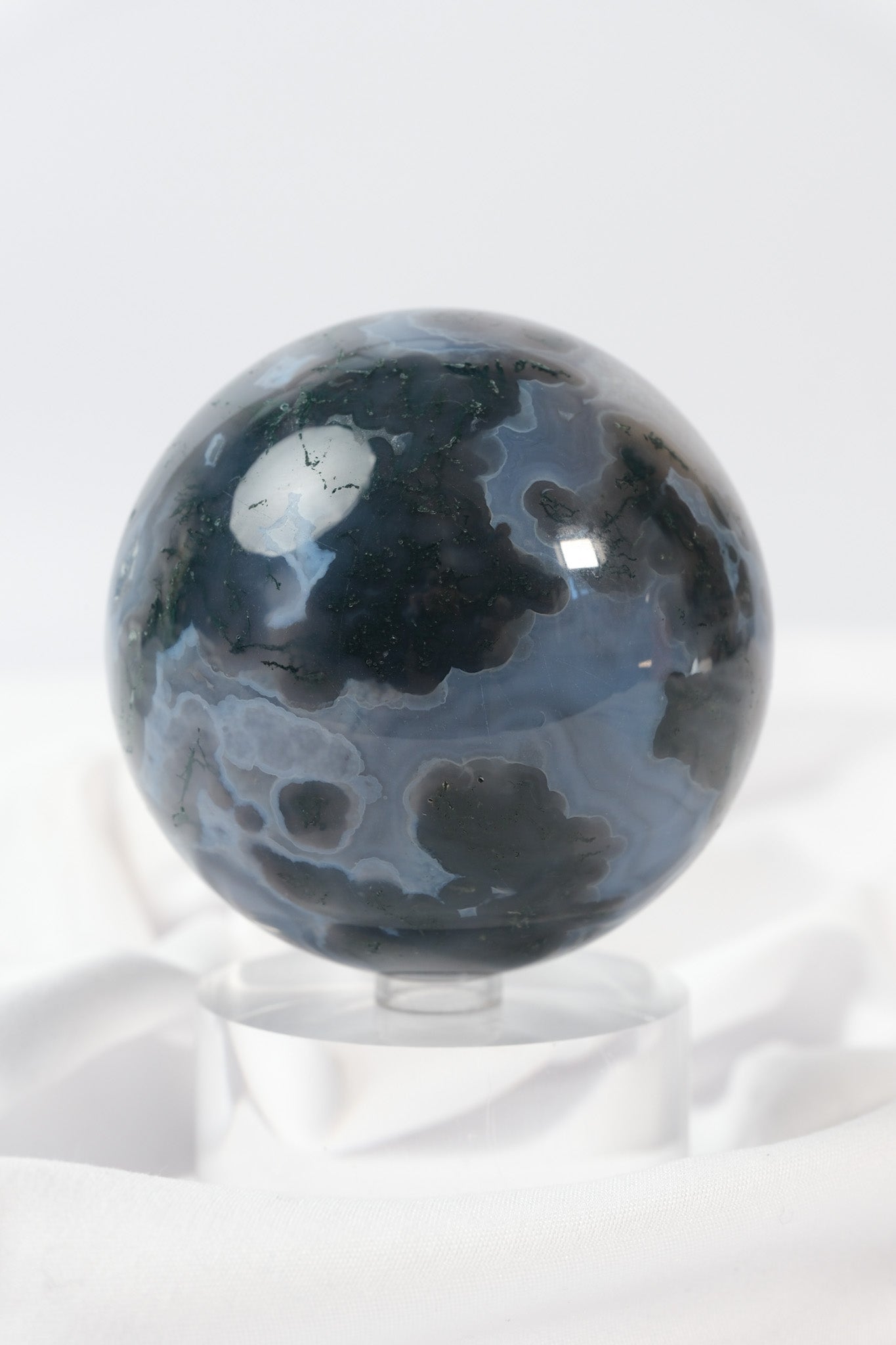 Moss Agate Sphere