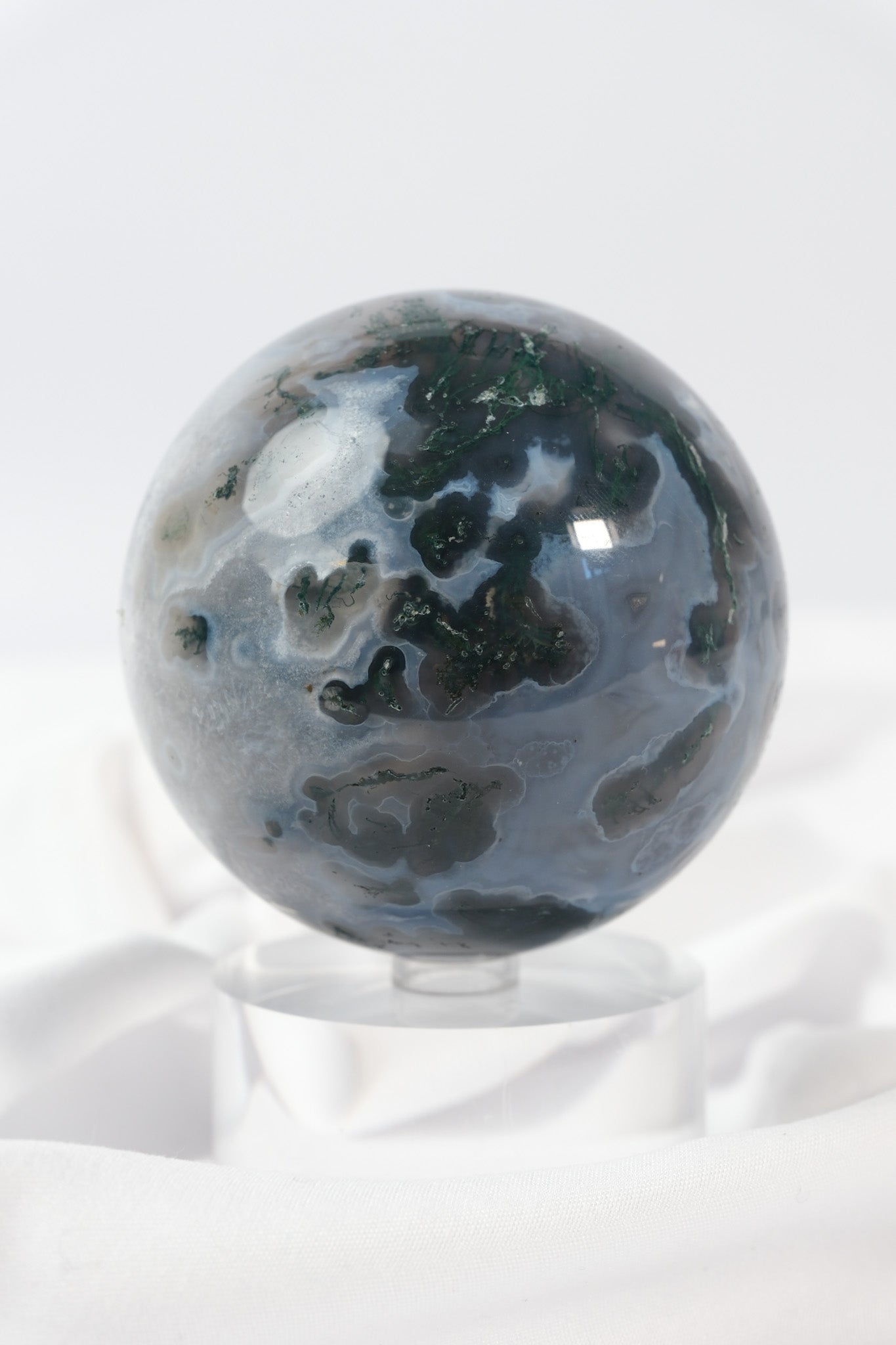 Moss Agate Sphere