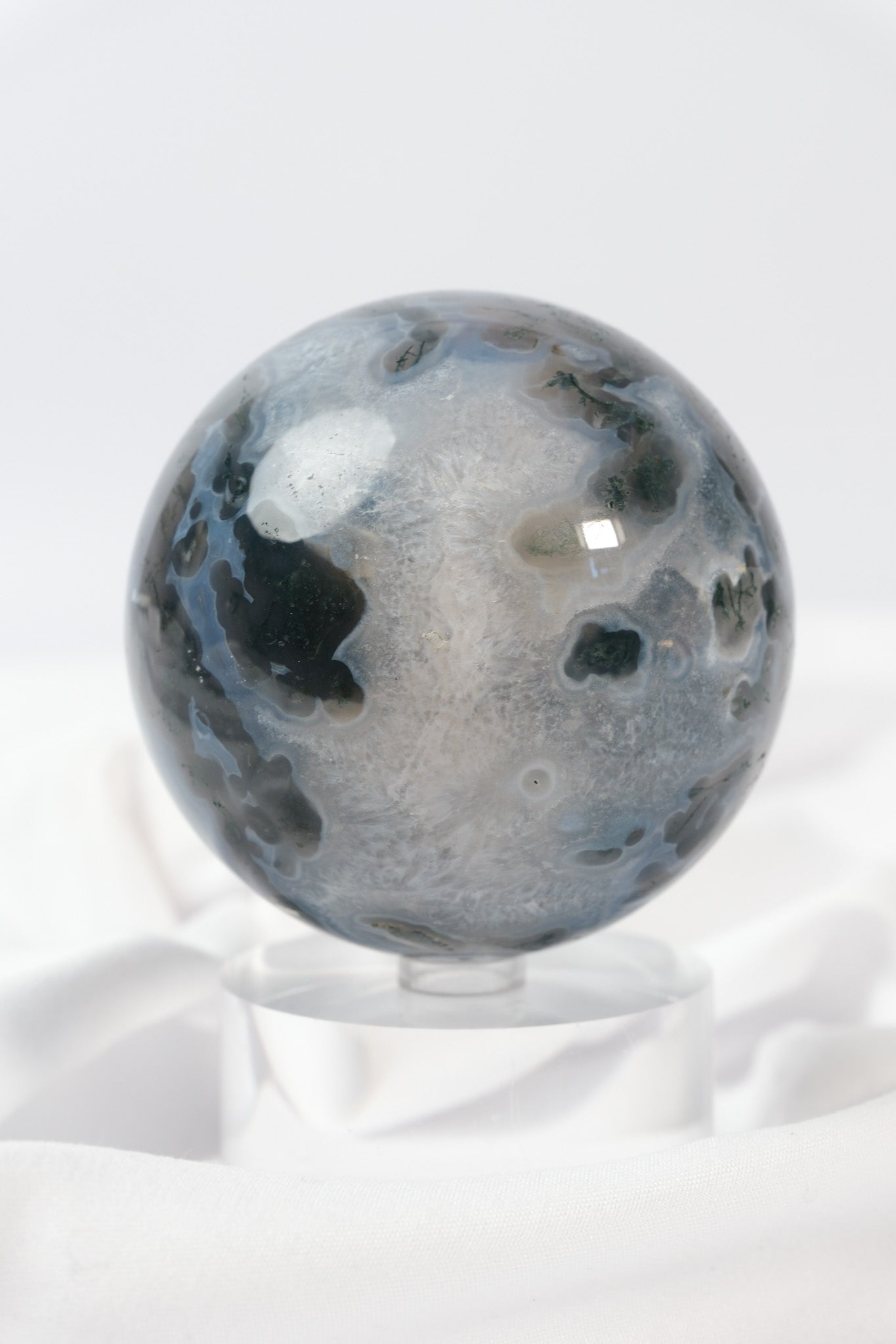 Moss Agate Sphere